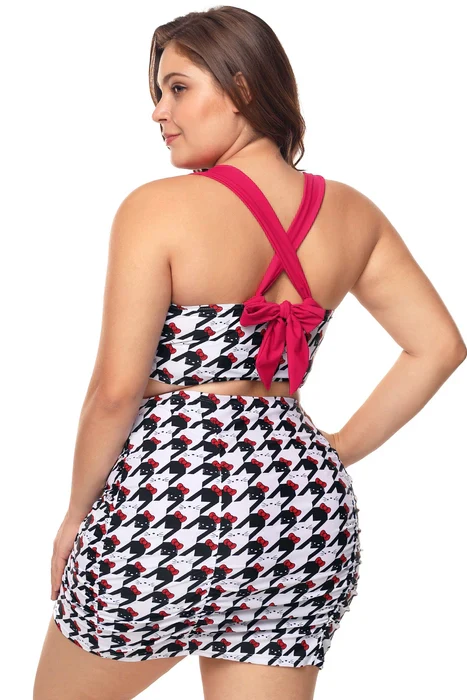 Neol Cat Print Swimwear - Image 3