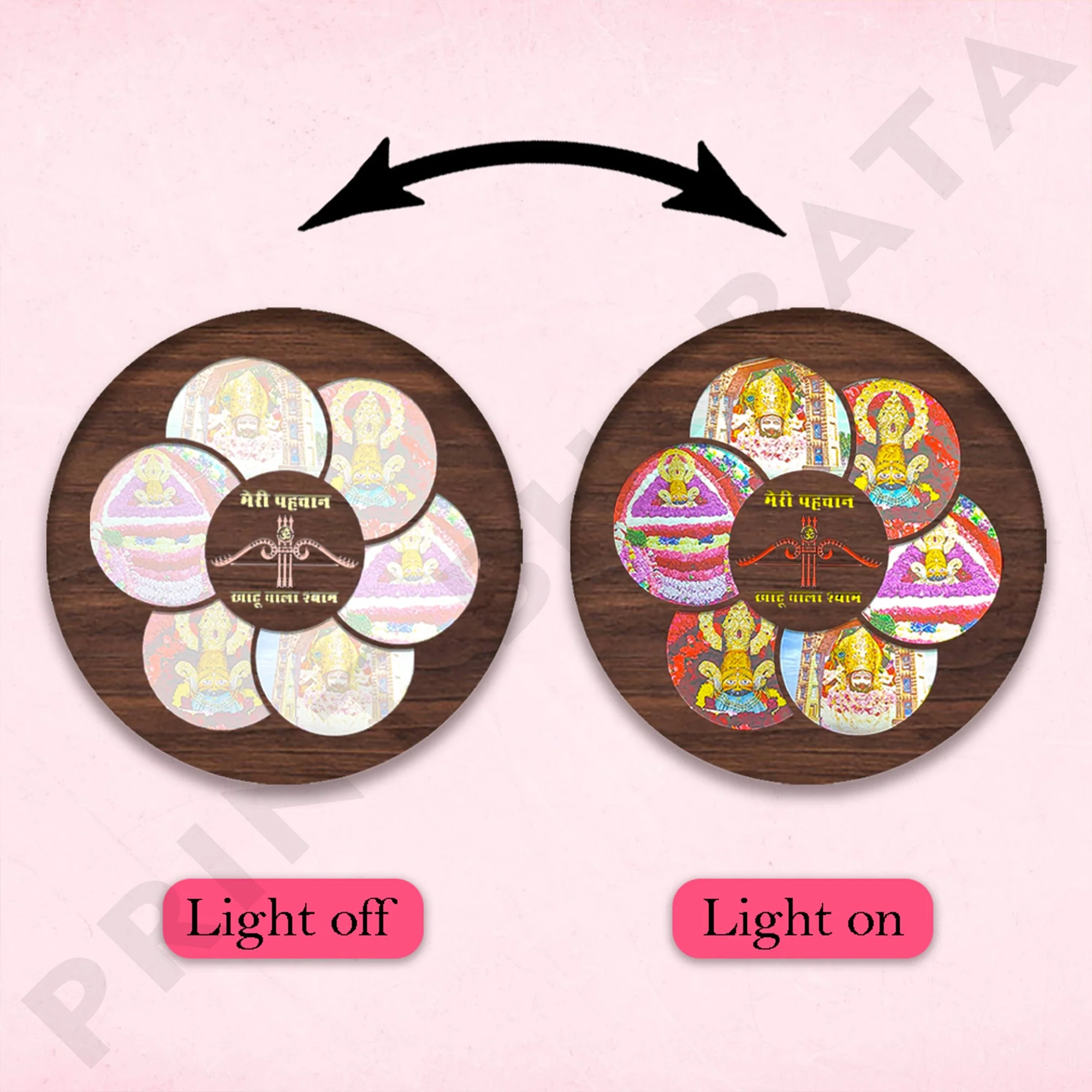 Neon Khatu Circle Frame - Image 3