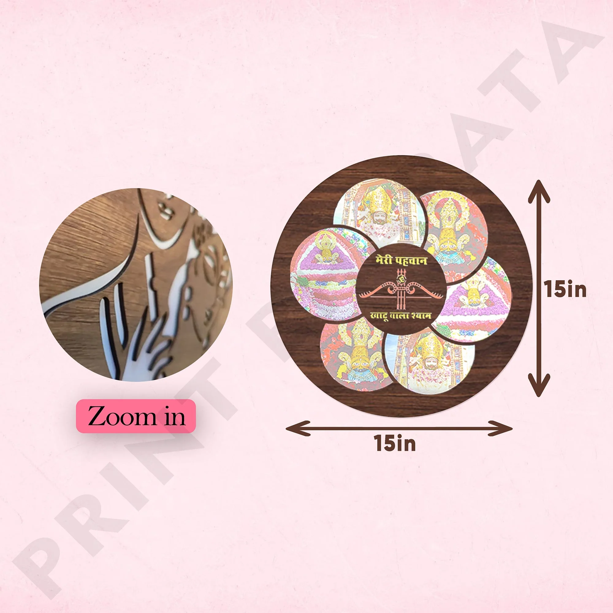 Neon Khatu Circle Frame - Image 6
