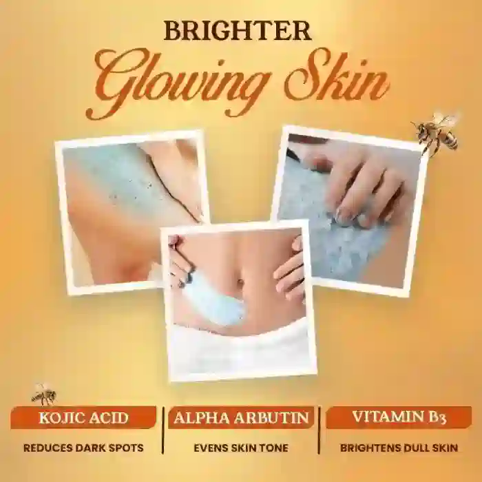 NEUD Gentle Exfoliating Scrub with Manuka Honey, Kojic Acid and Alpha Arbutin for Naturally Clear Skin - 100g - Image 3