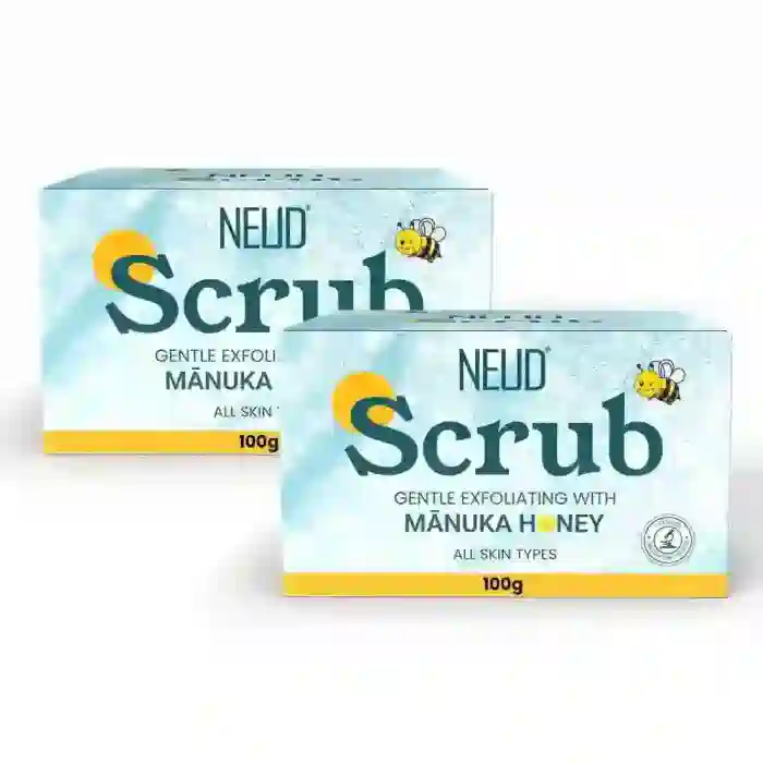 NEUD Gentle Exfoliating Scrub with Manuka Honey, Kojic Acid and Alpha Arbutin for Naturally Clear Skin - 100g - Image 9