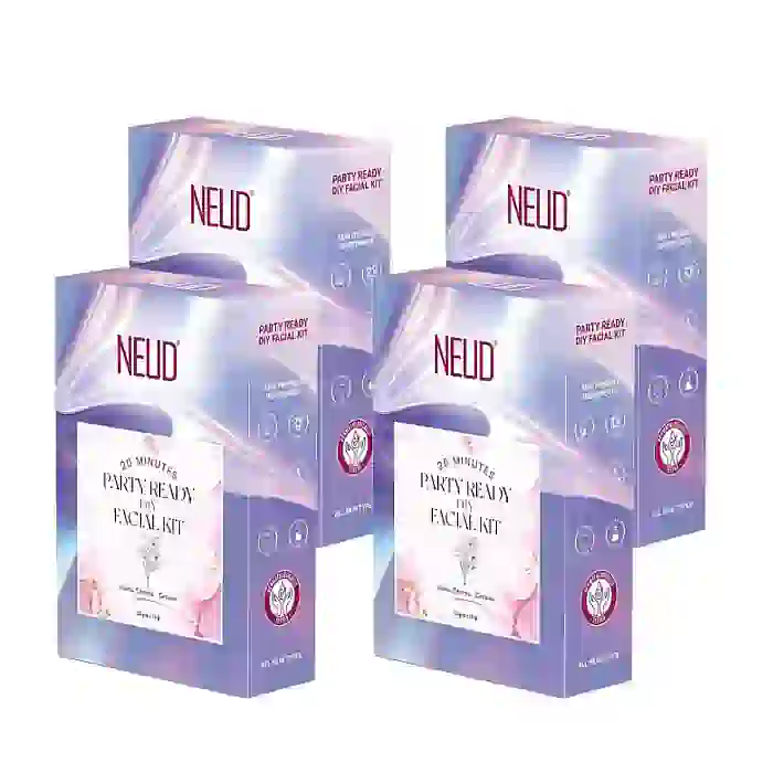 NEUD Party-Ready DIY Facial Kit with Strobe Cream for Fabulous Glow at Home - 50g - Image 10