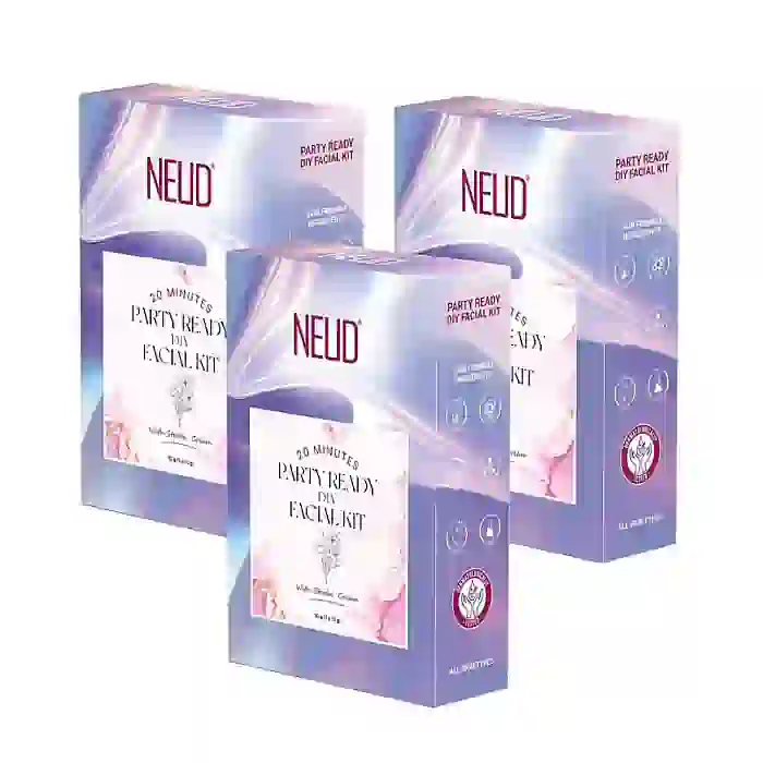 NEUD Party-Ready DIY Facial Kit with Strobe Cream for Fabulous Glow at Home - 50g - Image 15