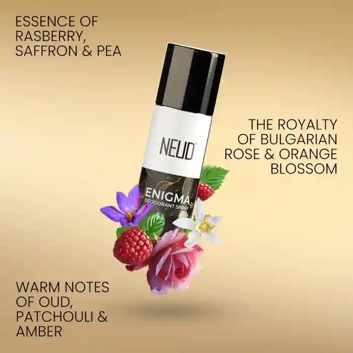 NEUD ZENITH and ENIGMA Unisex Perfumed Body Spray Combo - 2 Deos x 50ml Each - Image 3