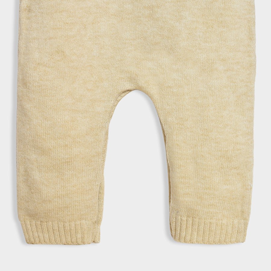 Neutral Love Oat Melange Jumpsuit - Image 5