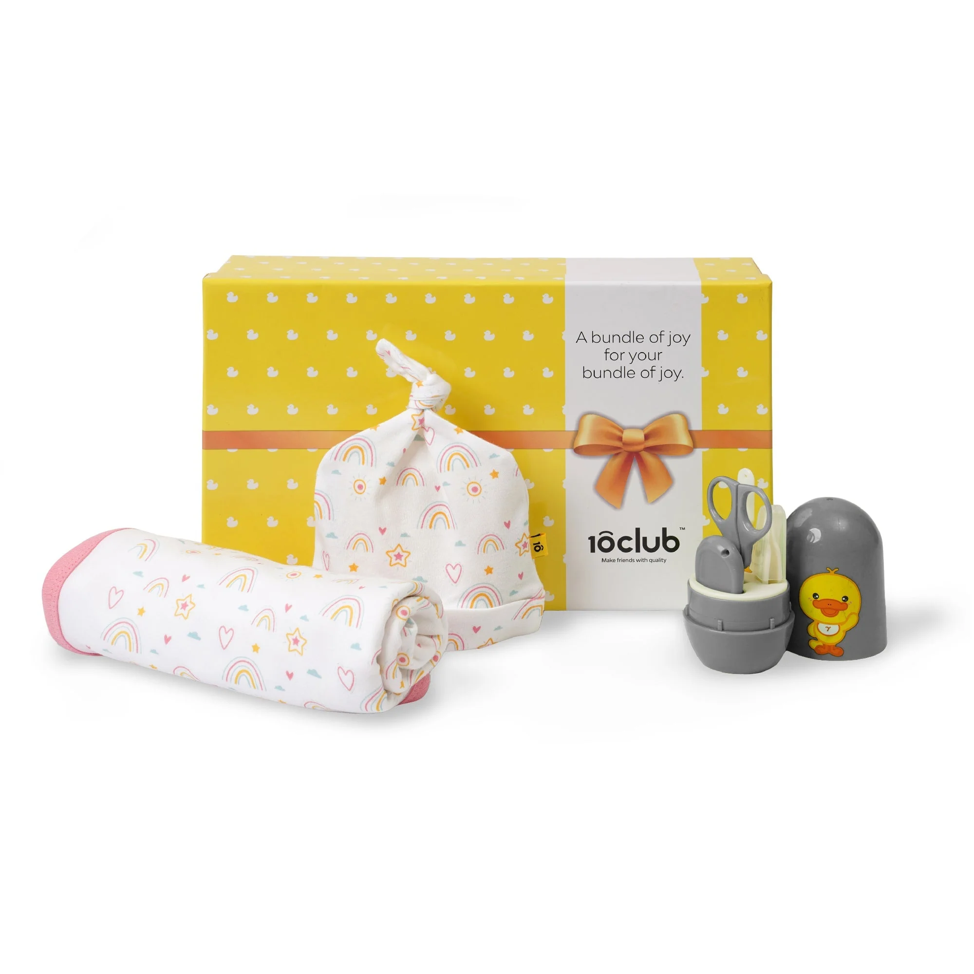 New Baby Gift Set- Baby Blanket, Cap And Nail Care Kit - Image 7
