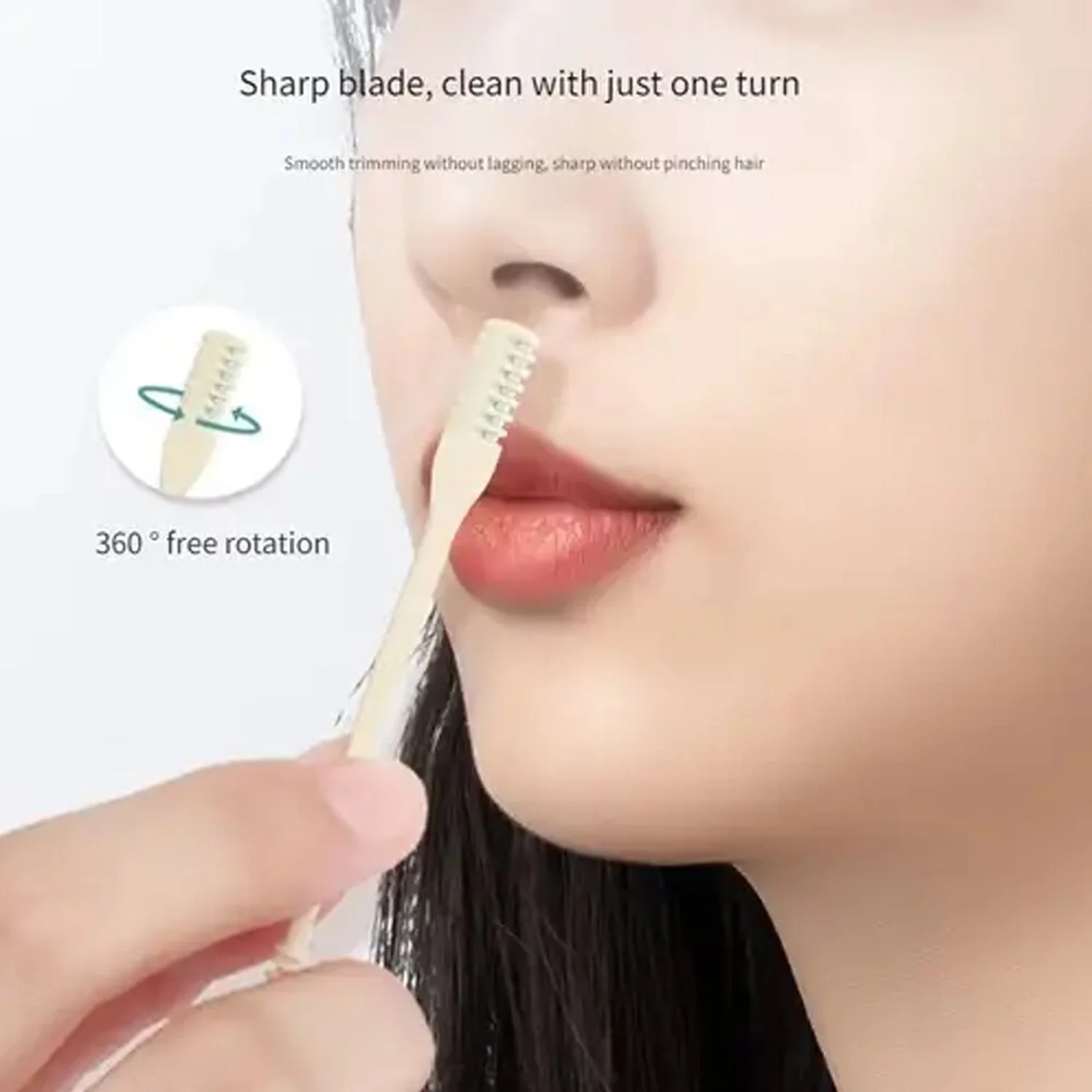 Nose Hair Removal Trimmer Nose Hair Remover Razor Kit Blade (3 Pcs Set) - Image 2