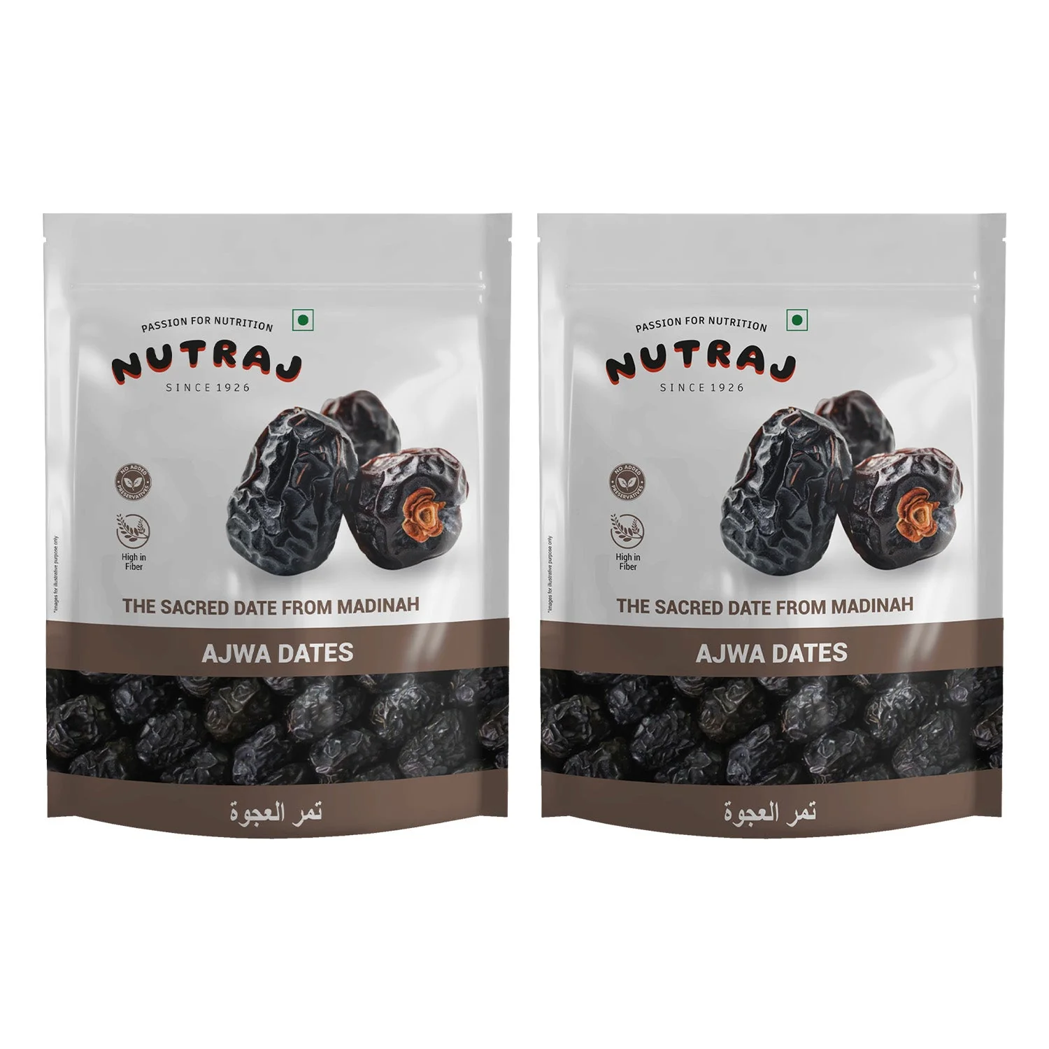 Nutraj Ajwa Dates Khajoor 500 gm - Image 2