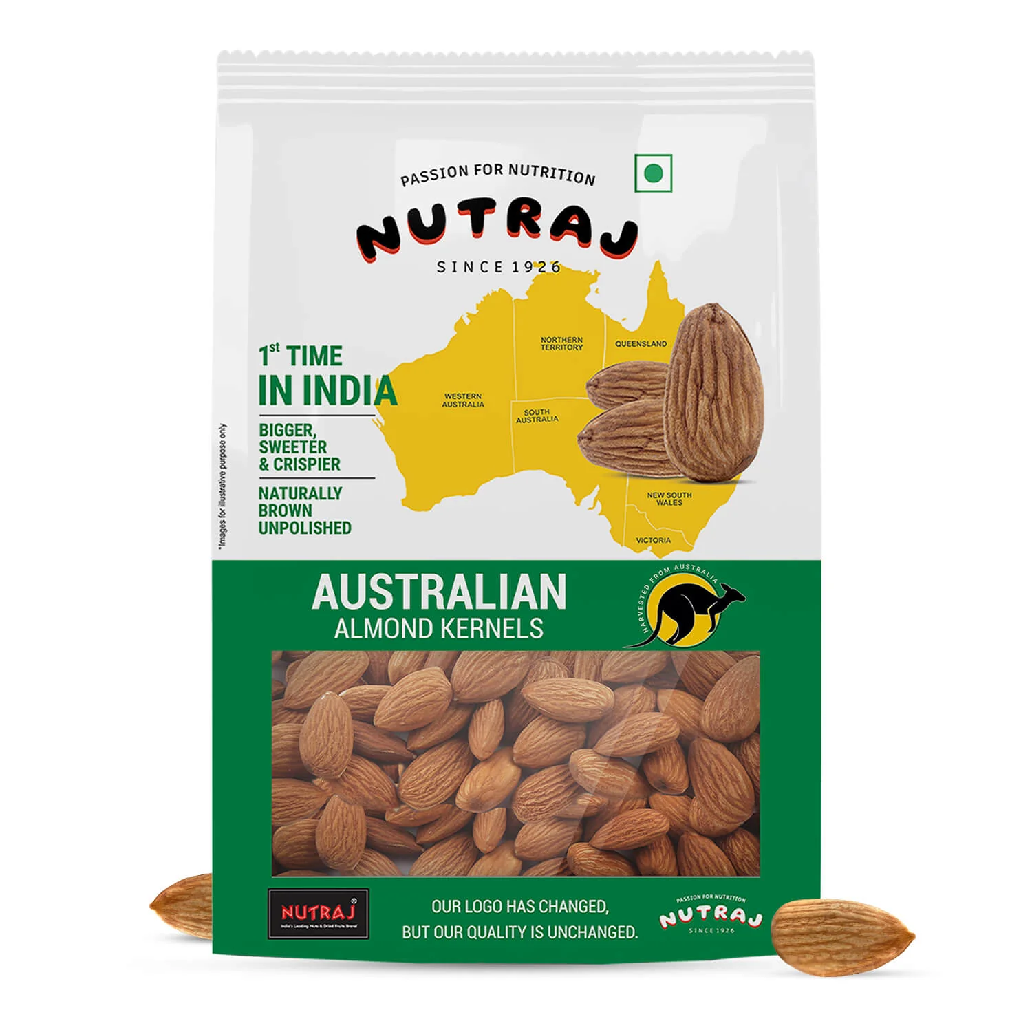 Nutraj Australian Almonds Badam 500gm - Image 2