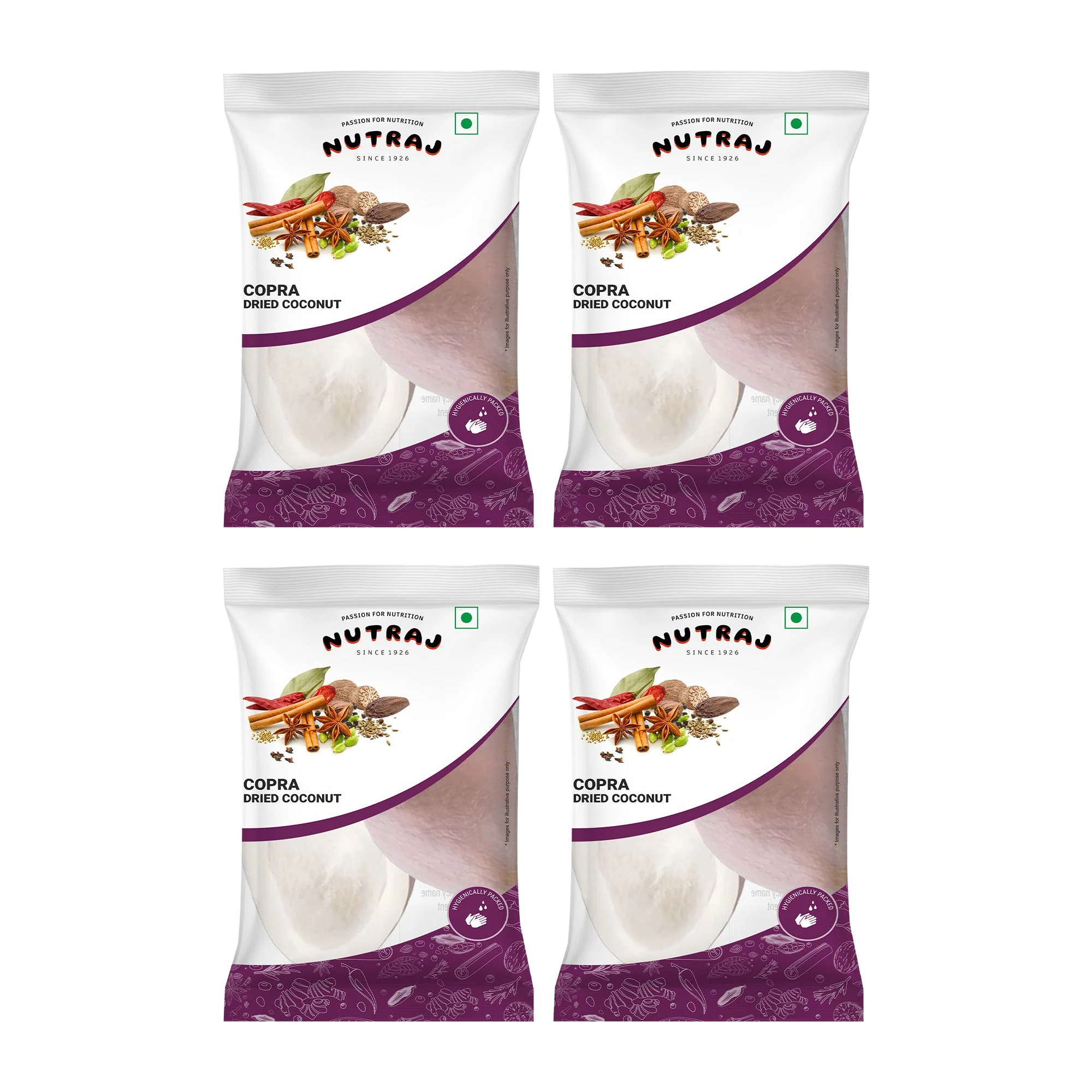 Nutraj Copra Dried Coconut Whole 200g - Image 8