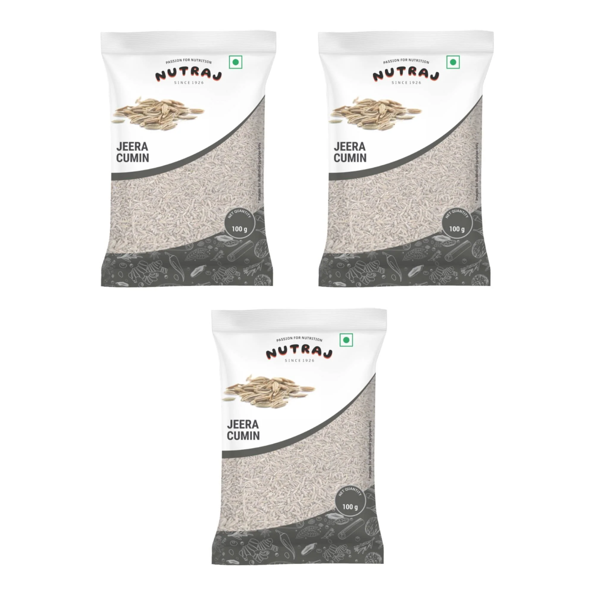 Nutraj Cumin Seeds (Jeera) 100gm