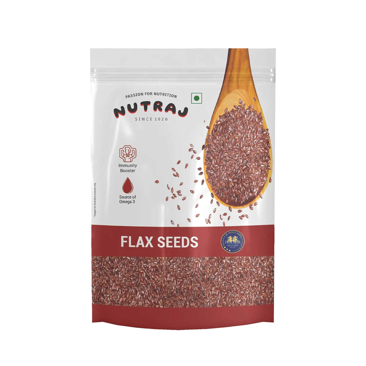 Nutraj Flax Seeds (Alsi Seeds) 200gm - Image 2