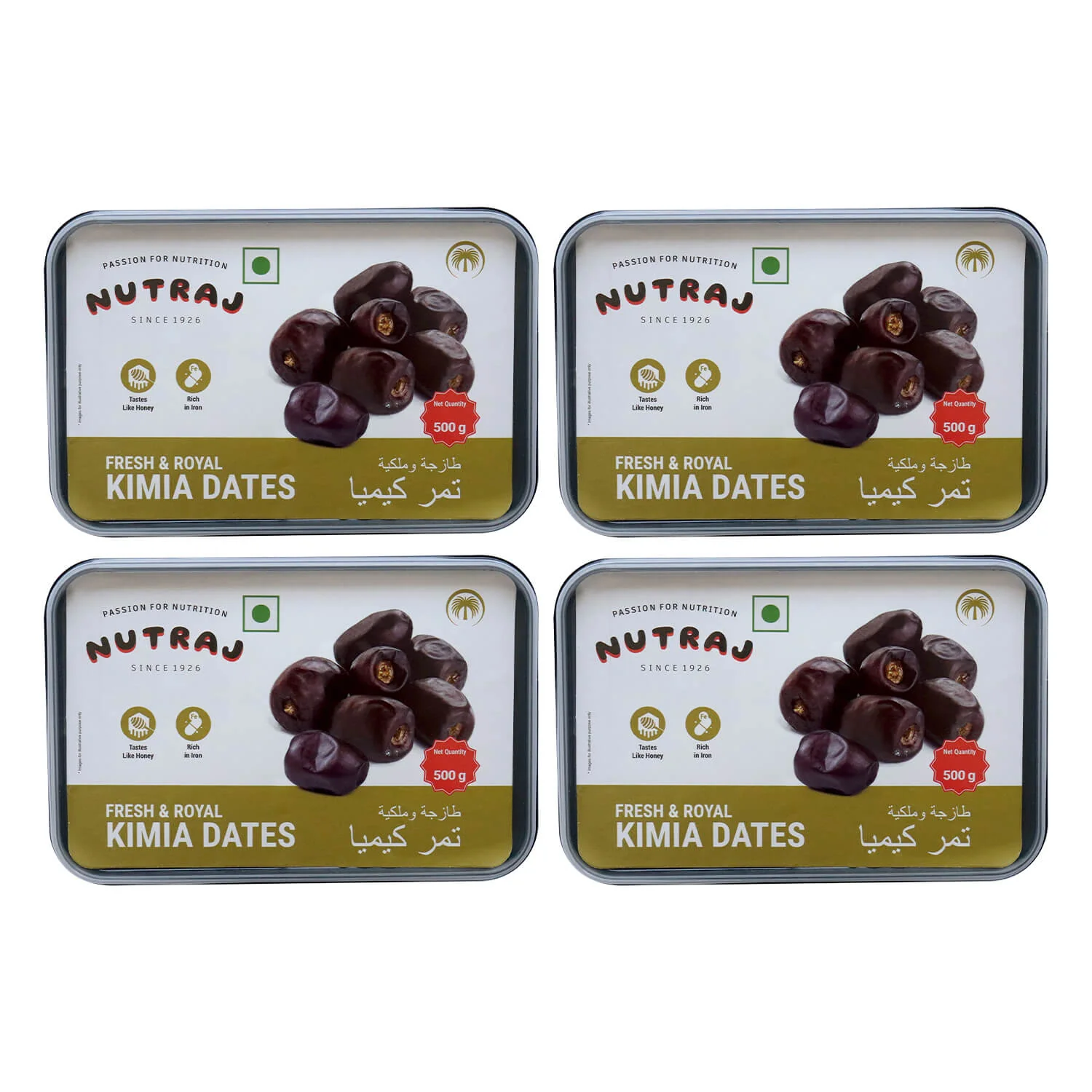 Nutraj Kimia Dates 500gm (Khajur/Khajoor) - Image 175