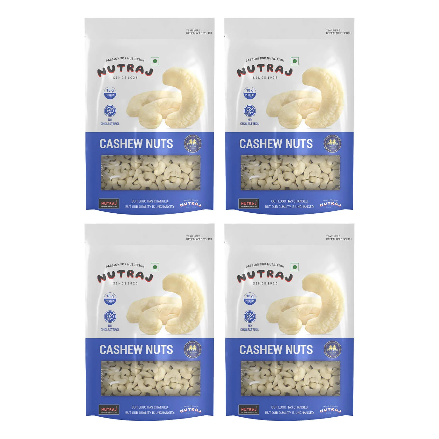 Nutraj Premium Cashew Nuts 200gm (W320) - Image 197