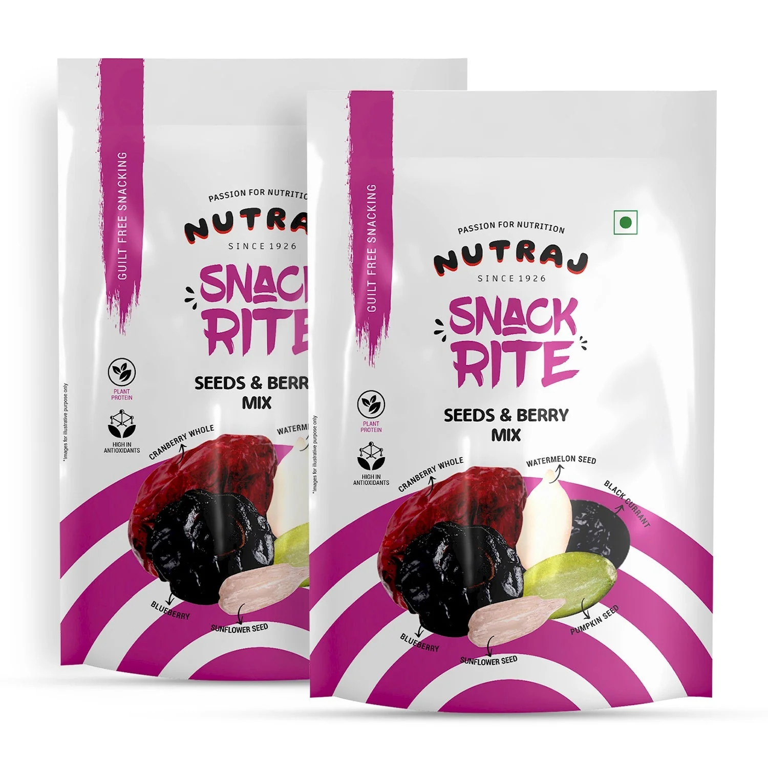 Nutraj Snackrite Seeds & Berry Mix 150gm - Image 13