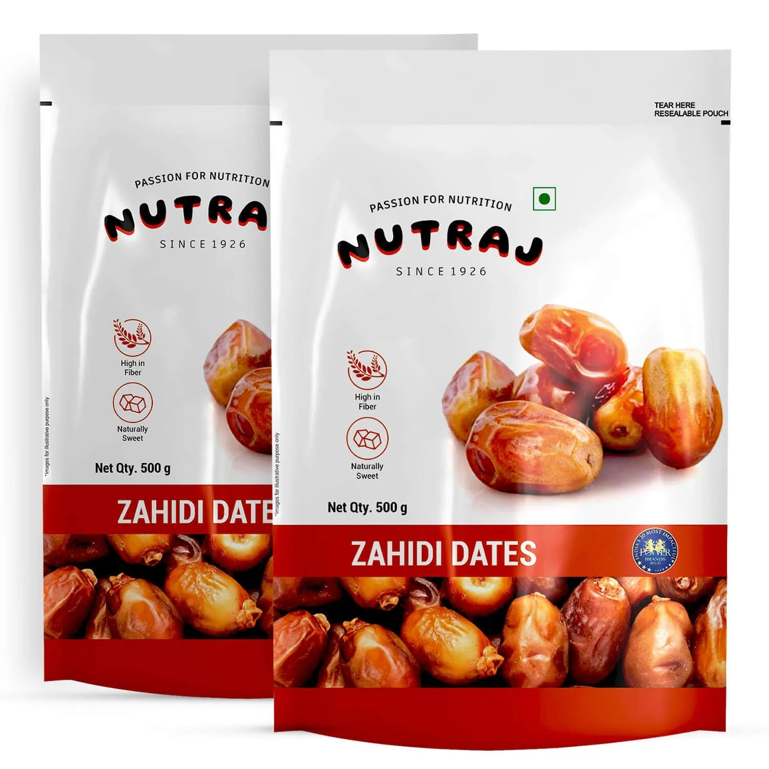 Nutraj Zahidi Dates 500gm (Khajur/Khajoor) - Image 10