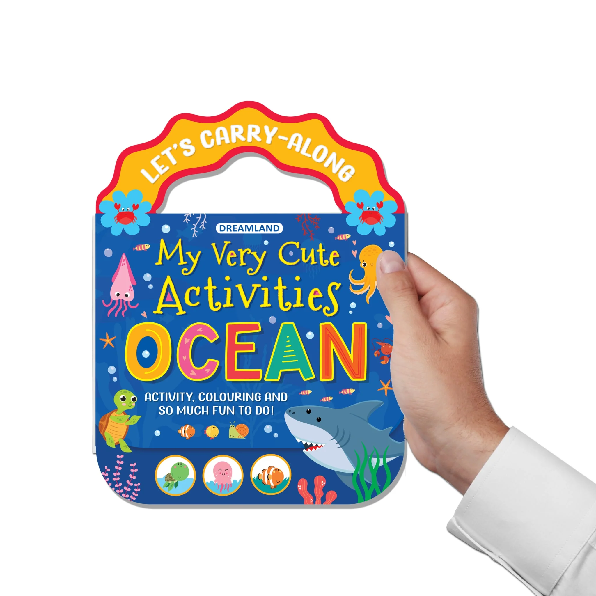Ocean- Let's Carry-Along Activity, Colouring Book for Kids Age 3 -8 years (My Very Cute Activities Series) - Image 2