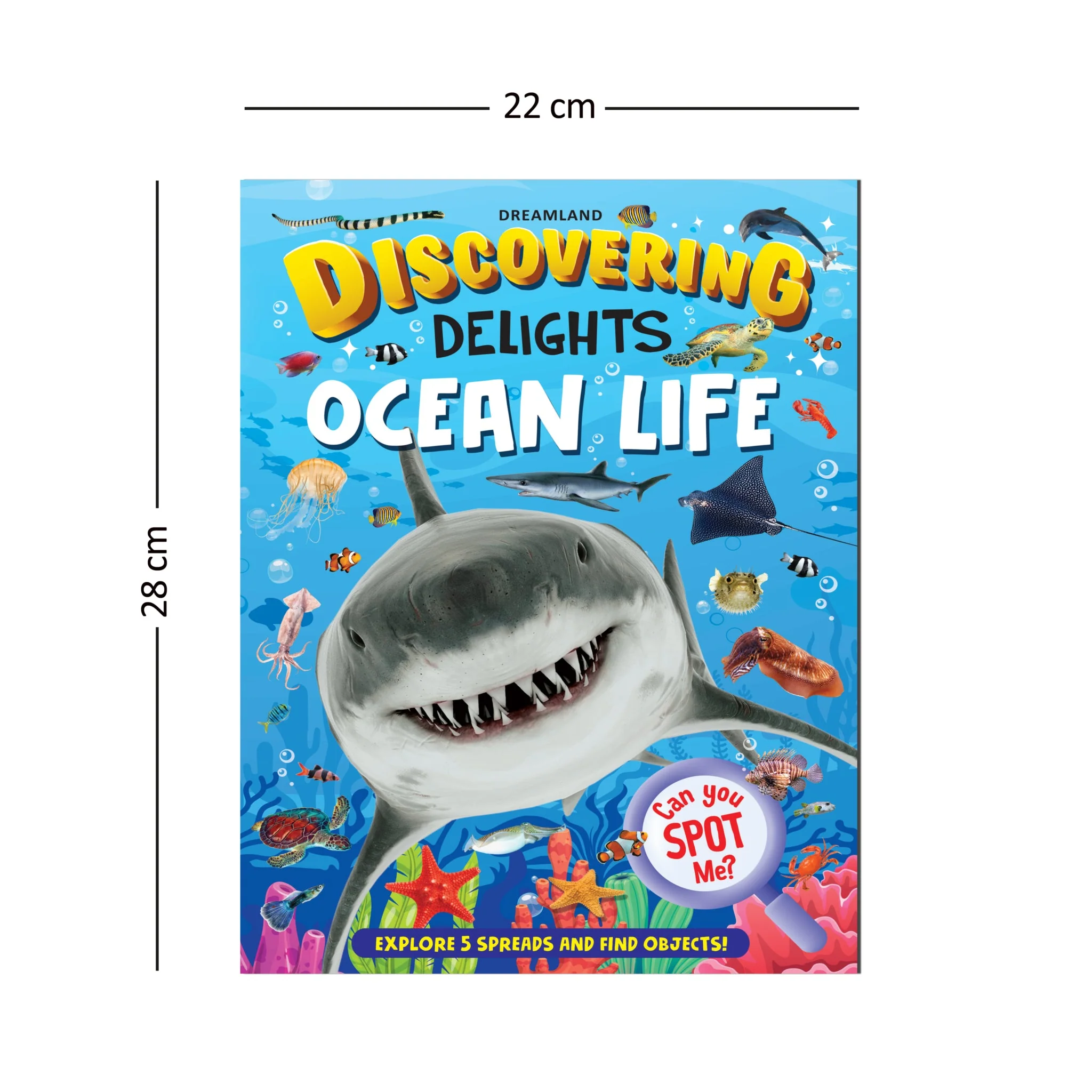 Ocean Life Discovering Delights Flap Book for Kids Age 4 - 10 years - Image 2