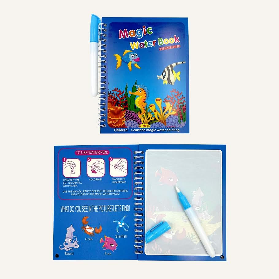 Ocean Theme Magic Water book - Image 3