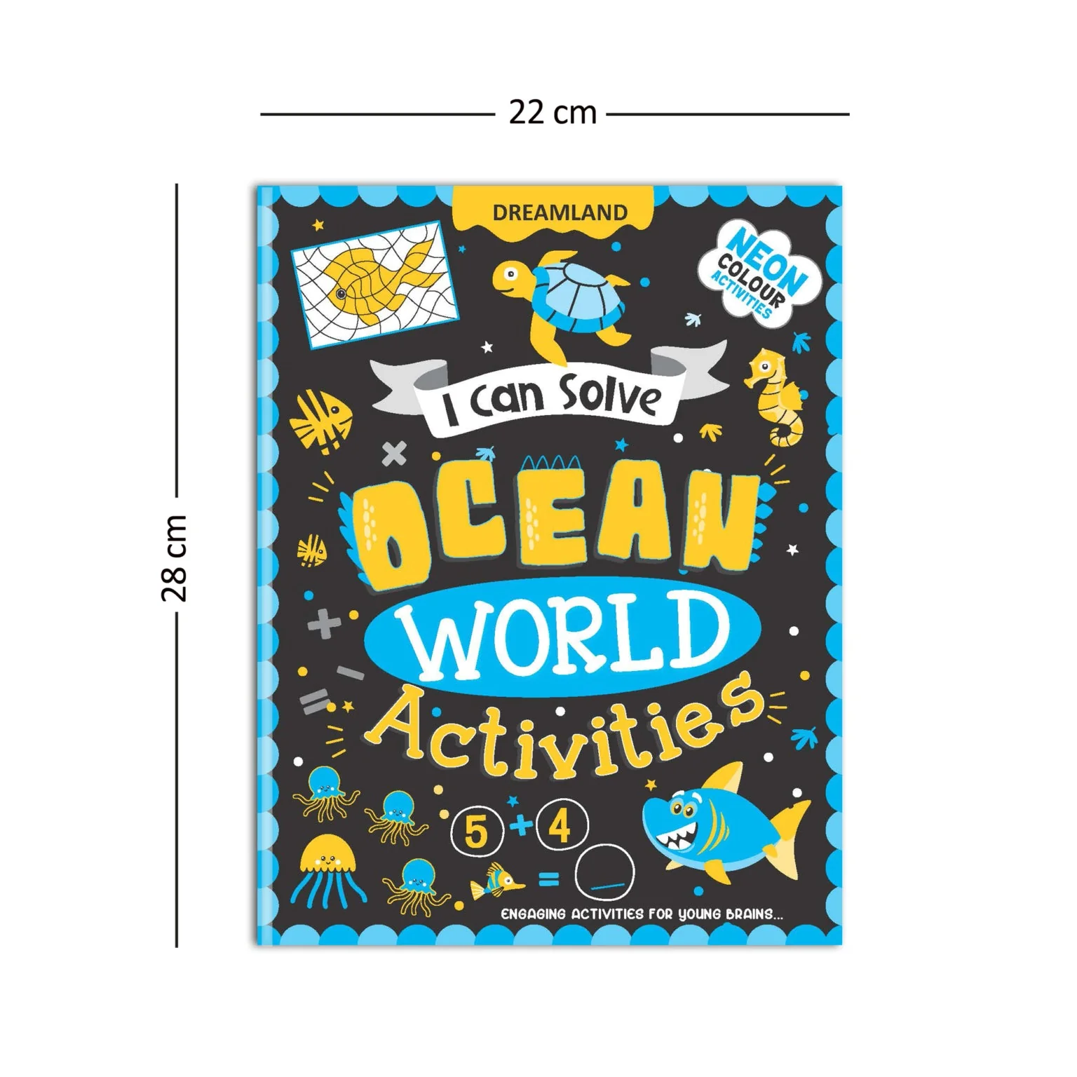 Ocean World Activities – I Can Solve Activity Book for Kids Age 4- 8 Years | With Colouring Pages, Mazes, Dot-to-Dots - Image 3