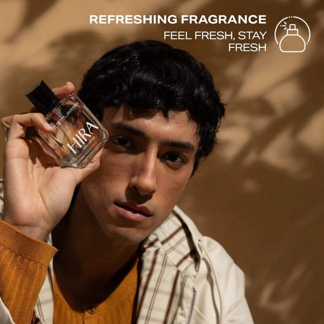 Off The Grid Eau De Parfum | Fresh Earthy Long Lasting Perfume for Men - 50ml - Image 5