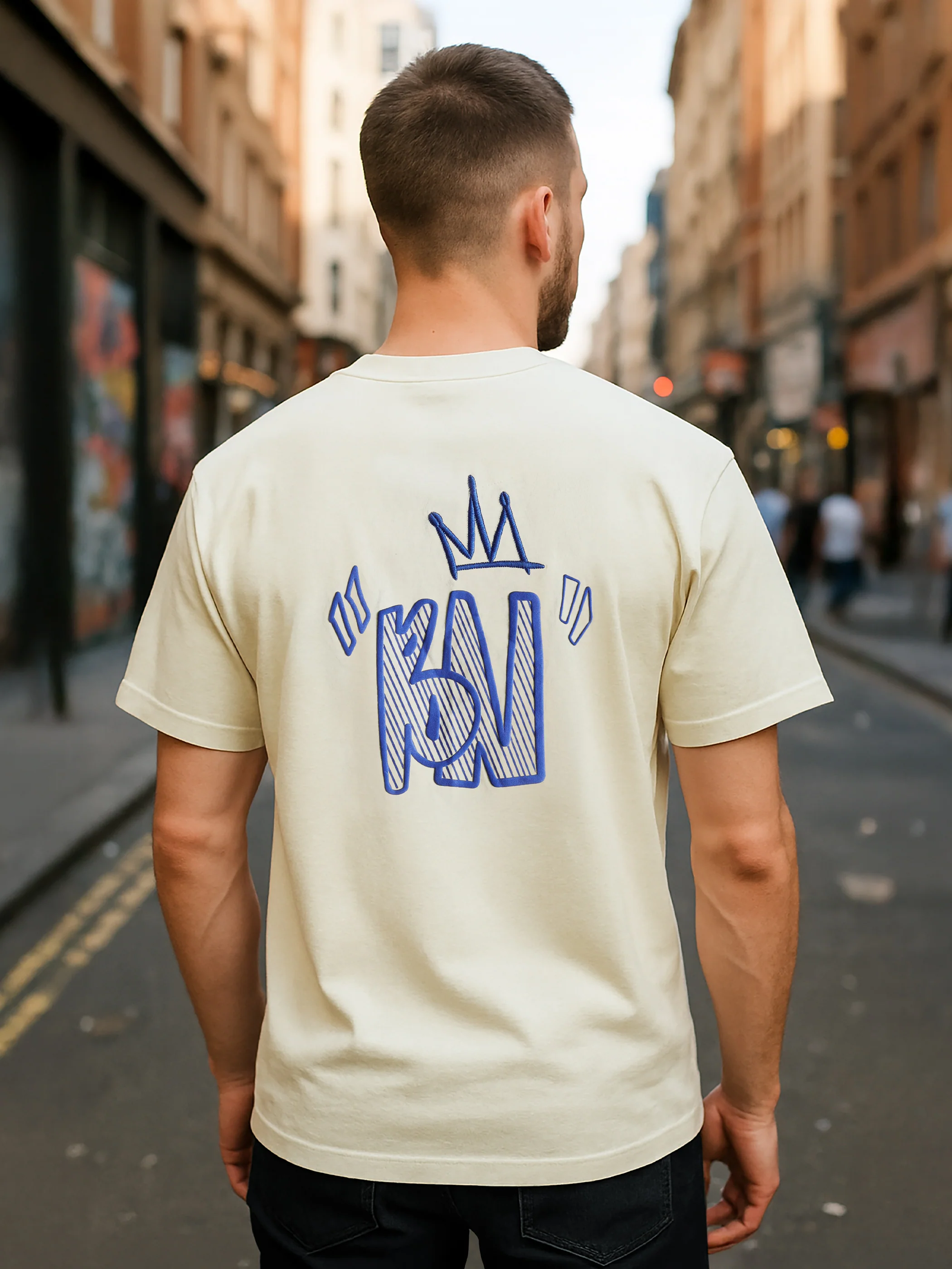 Off White Monday Graphic HD Print T-shirt - Image 5
