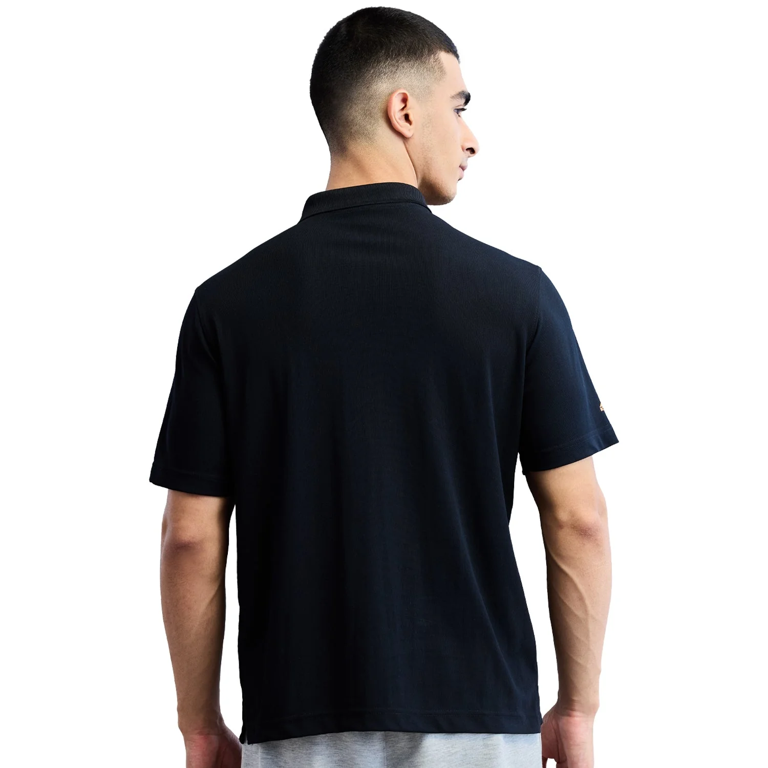 Official CSK Mens Polo T-shirt - Black - Image 4