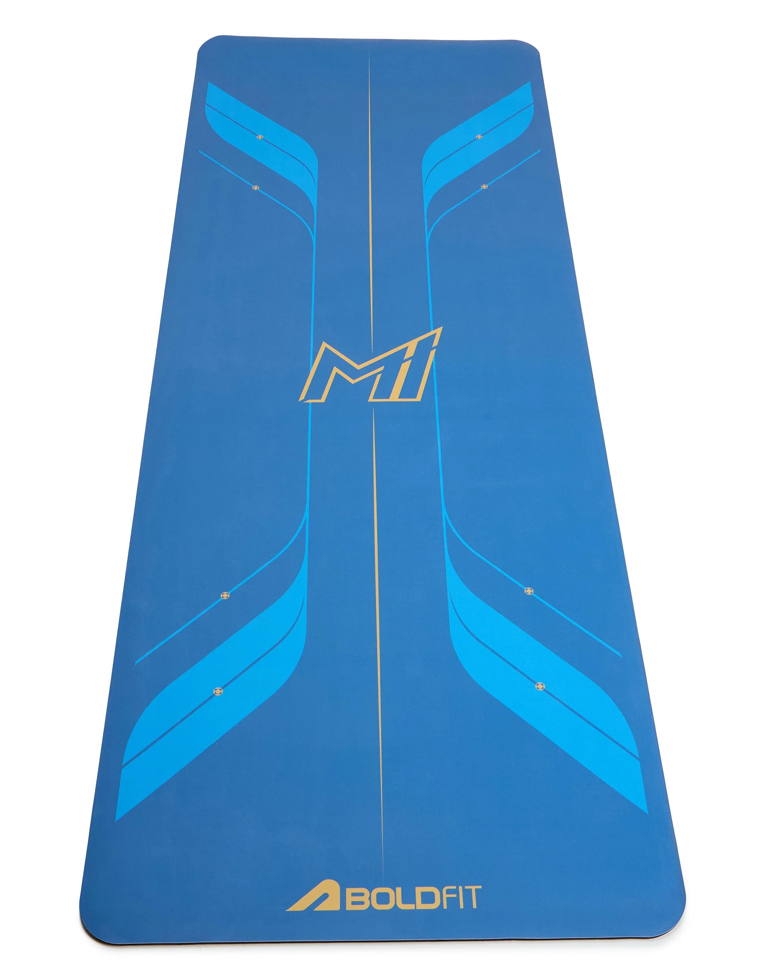 Official MI 5mm Yoga Mat - Blue - Image 10