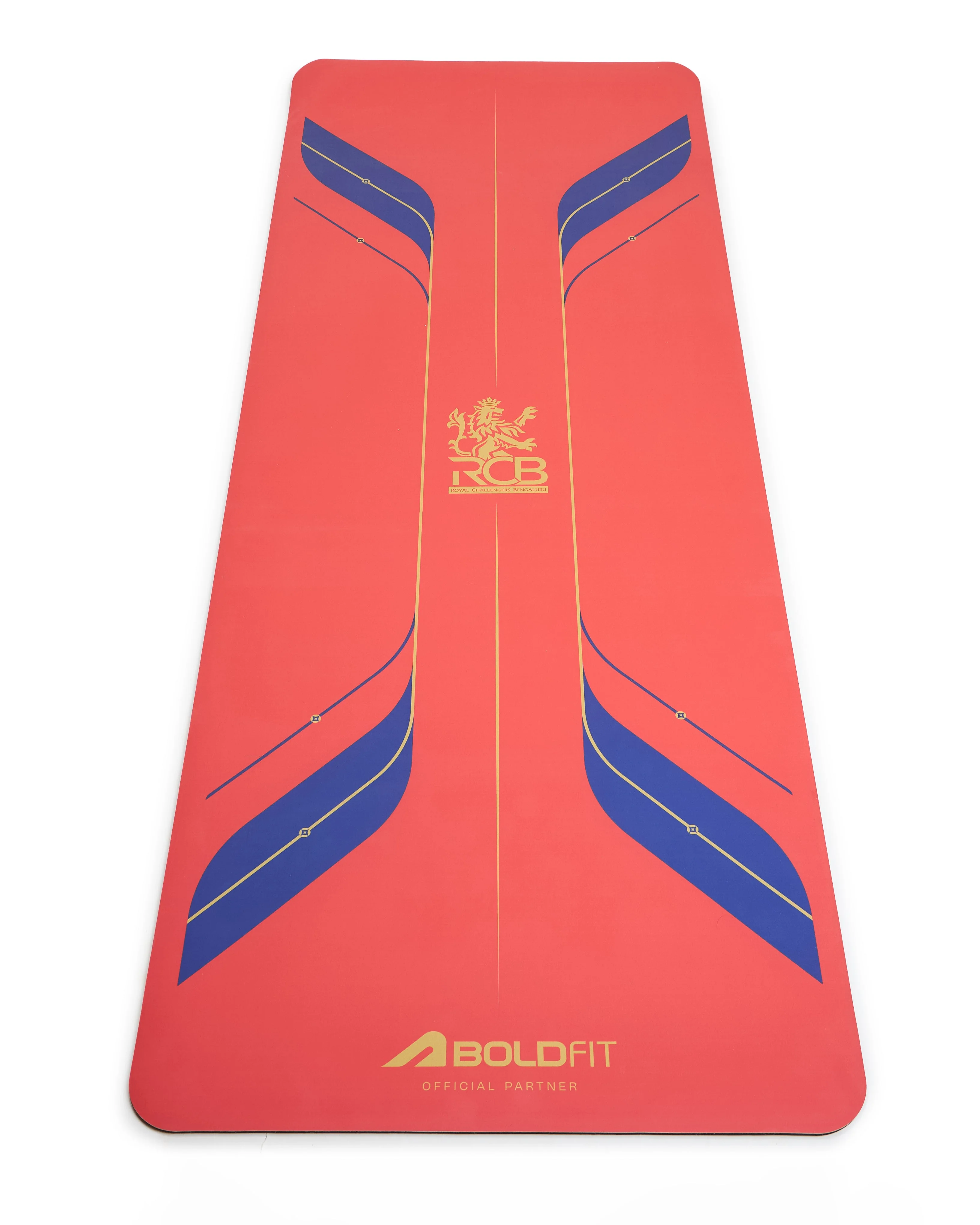 Official RCB 5mm Yoga Mat - Red - Image 10