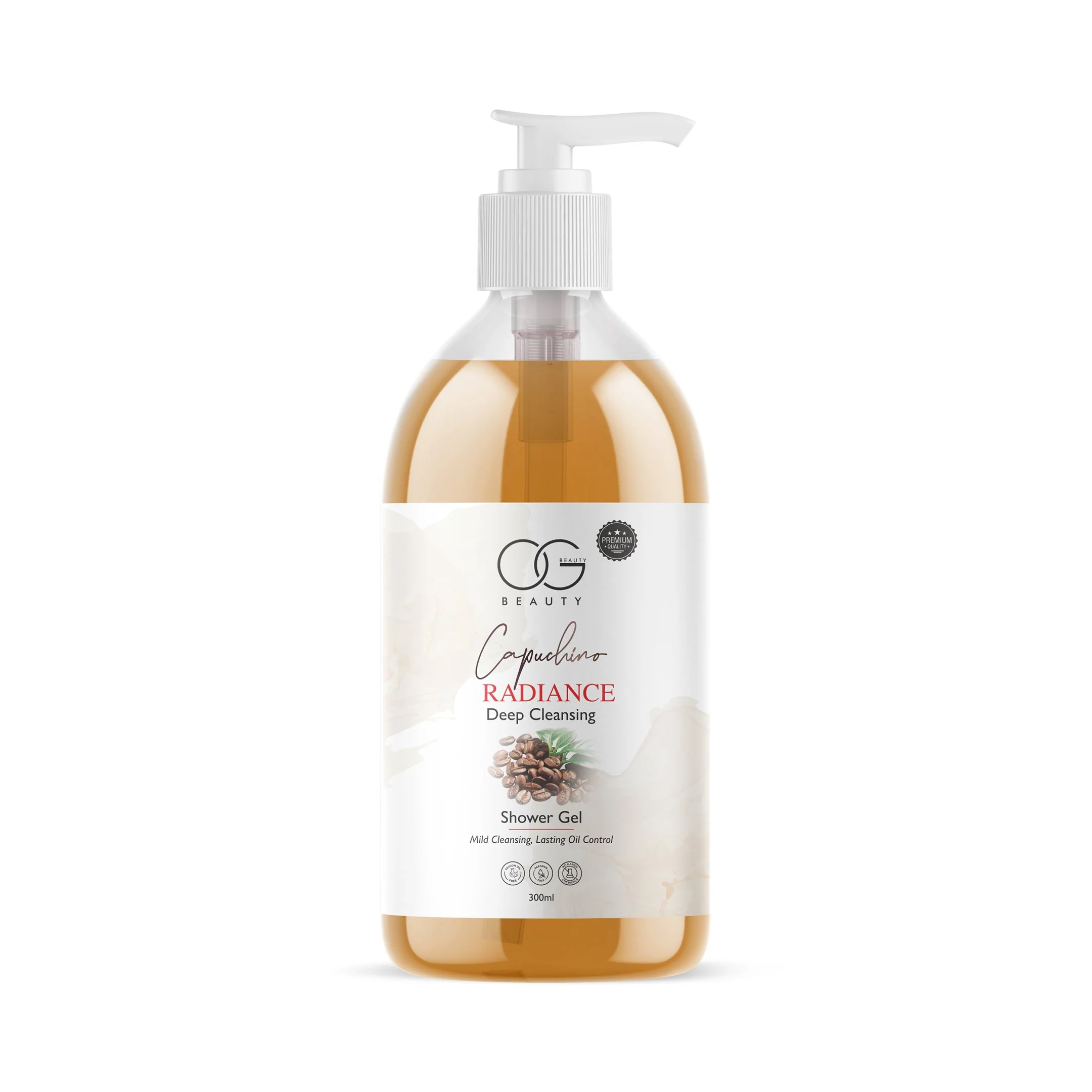OG BEAUTY Capuchino Radiance Deep Cleansing Shower Gel 300ml