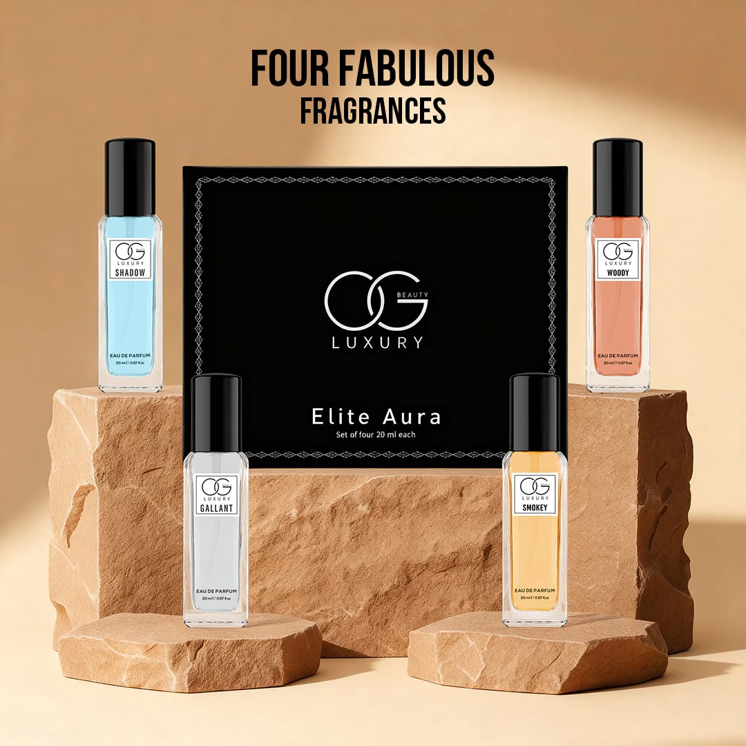 OG BEAUTY Luxury Elite Aura Perfume Pack of 4, 20ml Each for Men - Image 7