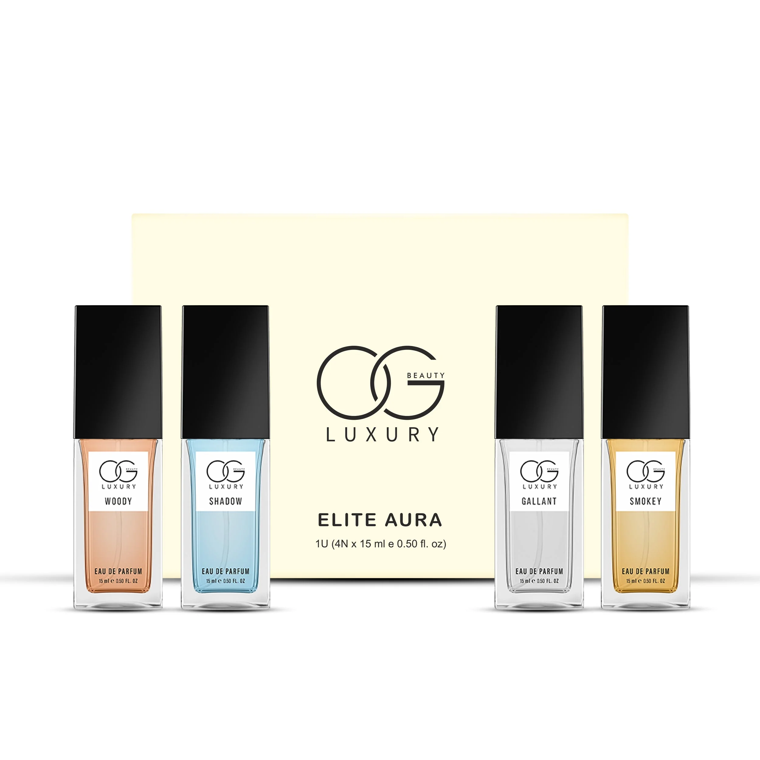 OG BEAUTY Luxury Fragrances Gift Set Pack of 4, 15ml Each - Image 27