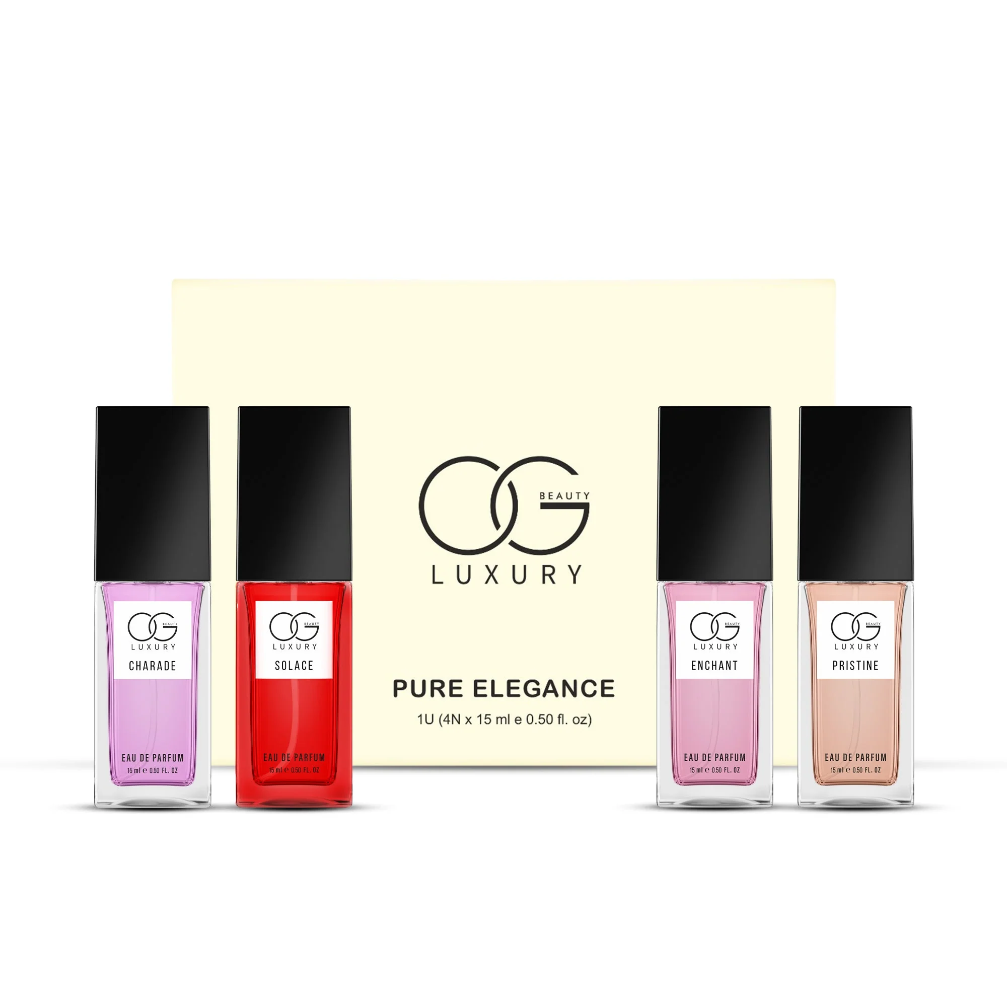 OG BEAUTY Luxury Fragrances Gift Set Pack of 4, 15ml Each - Image 39