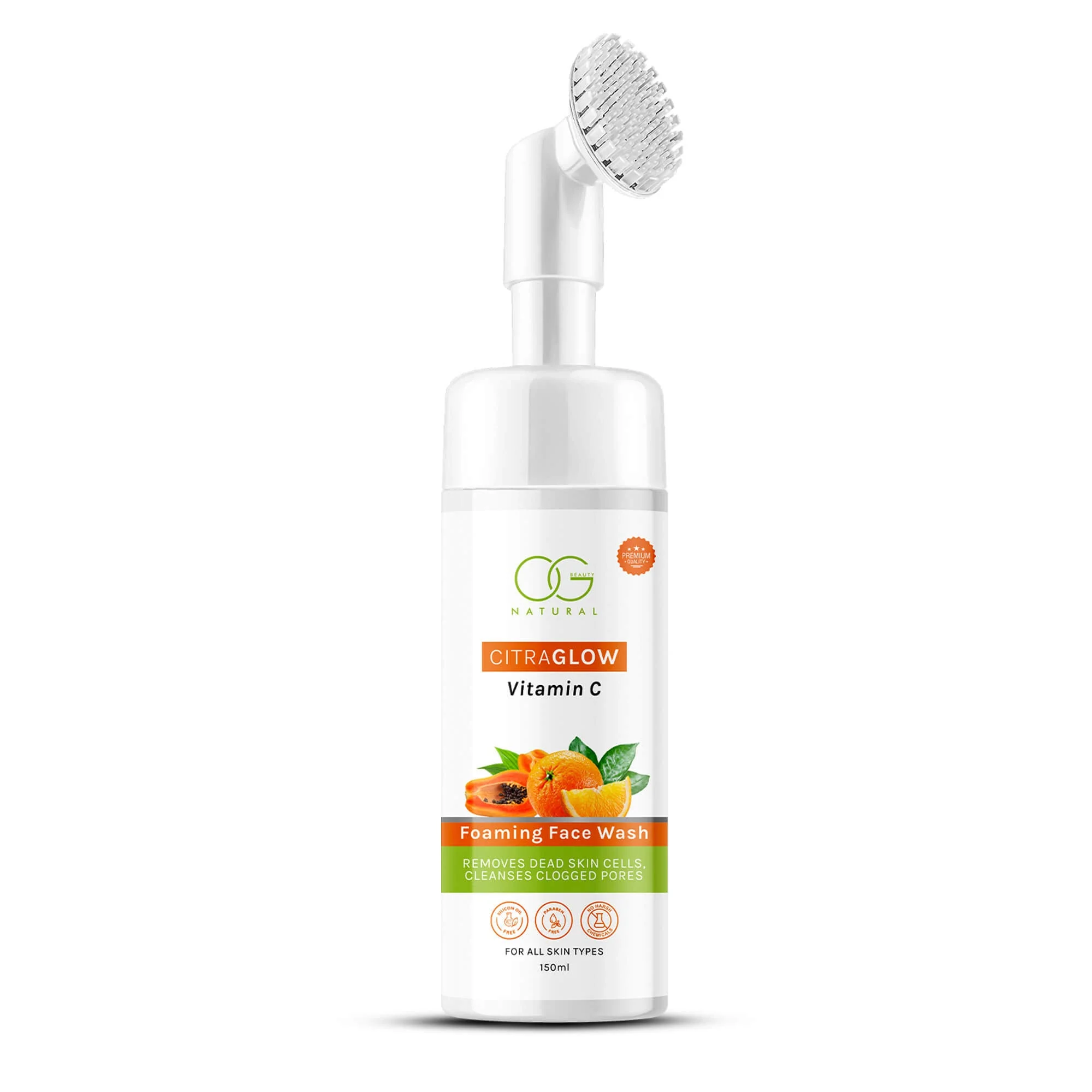 OG BEAUTY Natural Citraglow Vitamin C  Foaming Face Wash 150 Ml - Image 27