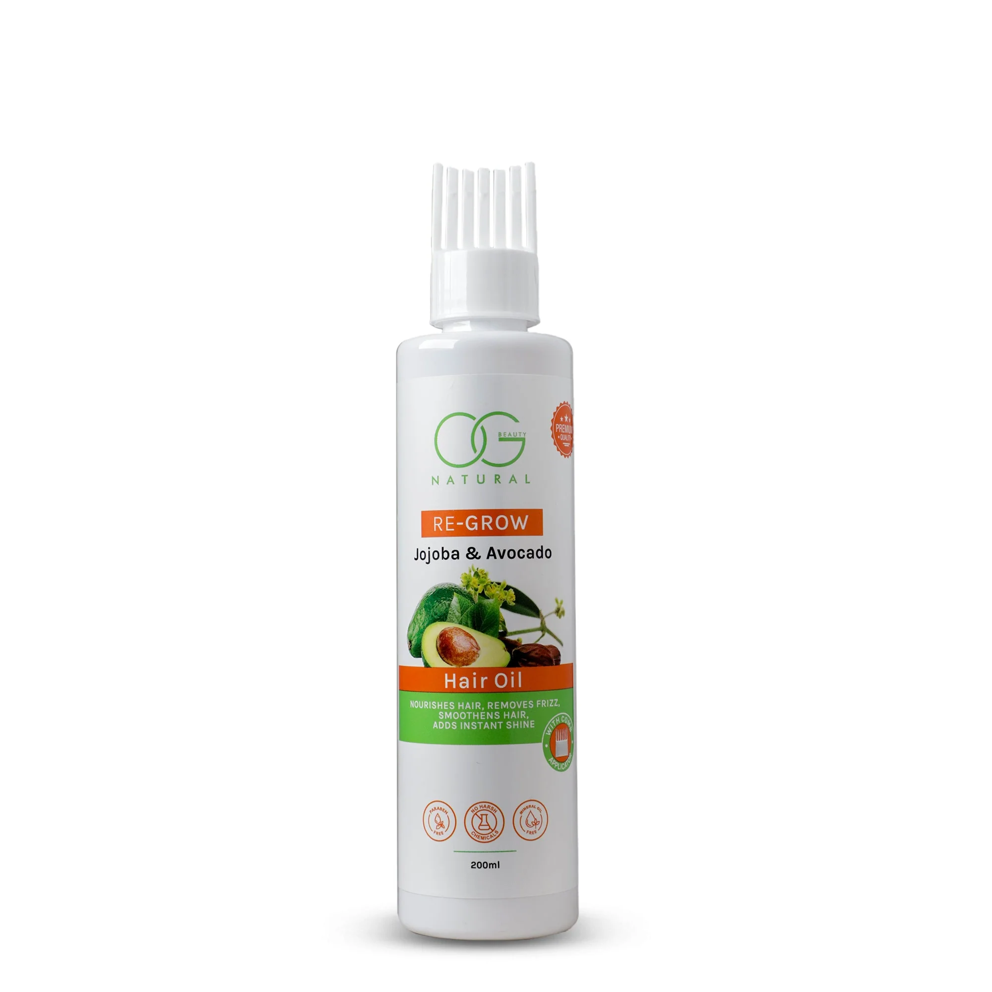 OG BEAUTY Natural Hair Growth Hair Oil 200 ML
