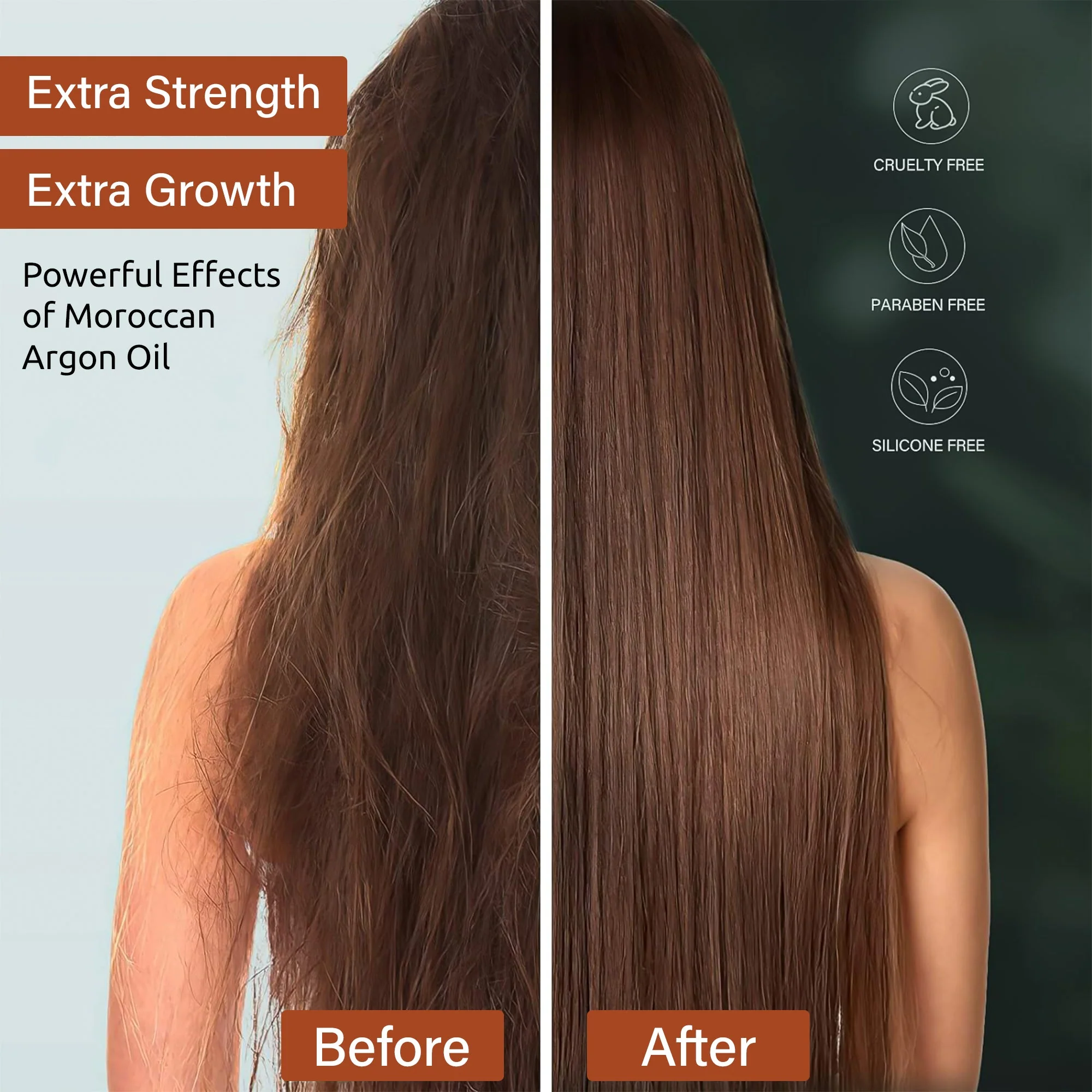 OG BEAUTY Natural Silkroot Moroccan Argan Oil Hair Mask 200 Gm - Image 3