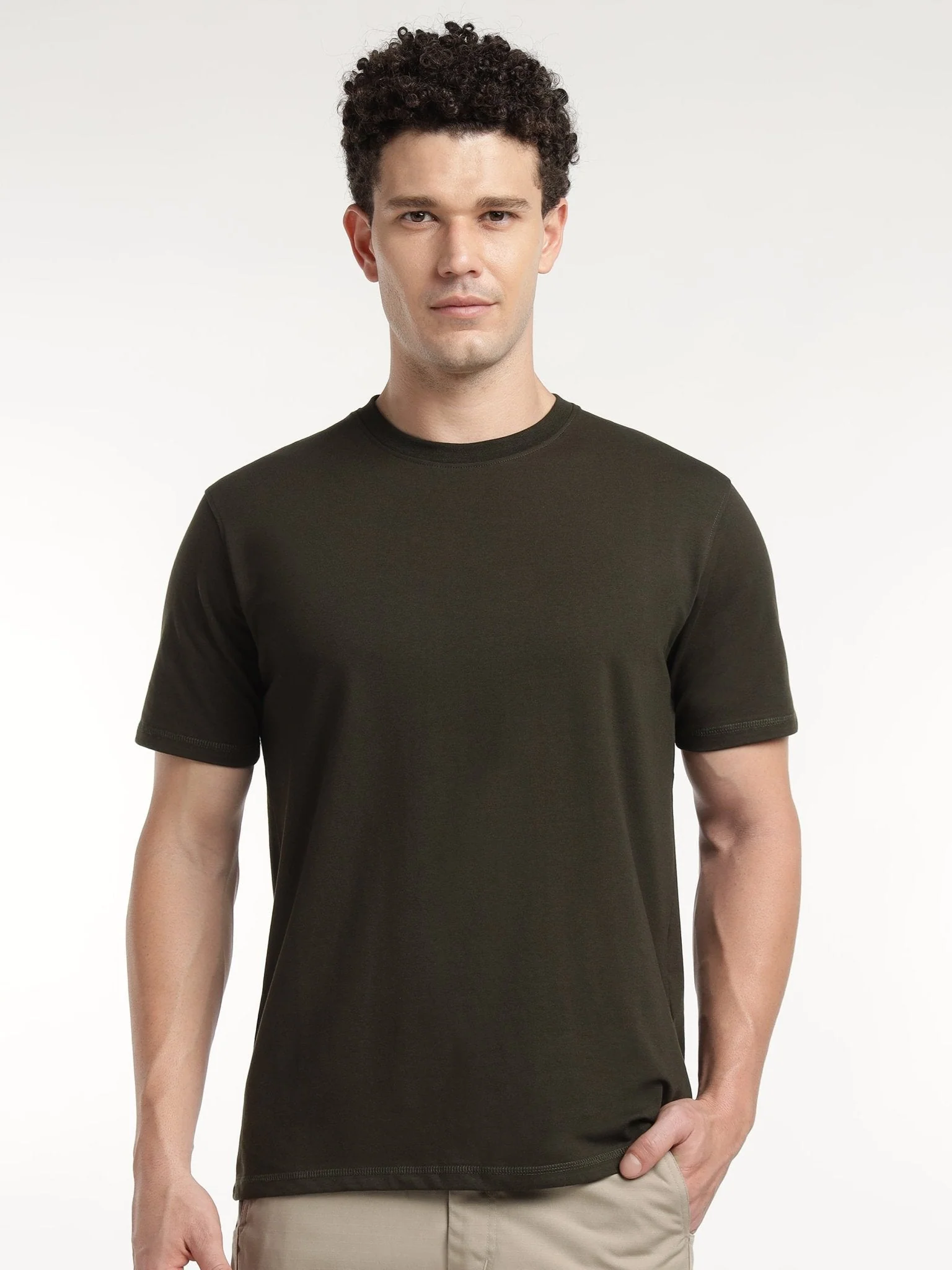 OG Element Cotton Lycra Half Sleeves T-Shirt - Image 15