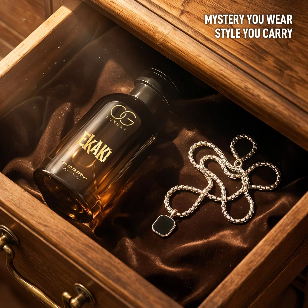 OG Luxury Ekaki Limited Edition Gift Set - 100ml Extrait de Parfum & Chain with Pendant - Image 7