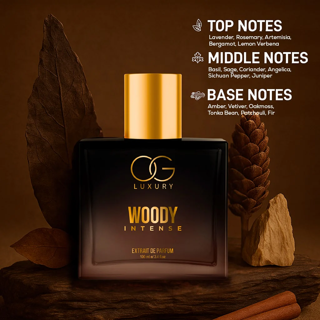 OG Luxury Extrait De Parfum Woody Intense – India’s Strongest Perfume with 40% Concentration, 100 ml - Image 2