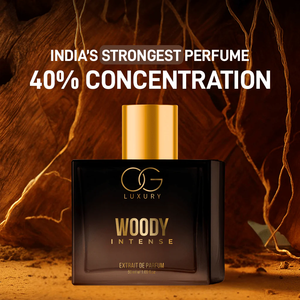 OG Luxury Extrait De Parfum Woody Intense – India’s Strongest Perfume with 40% Concentration, 50 ml - Image 5
