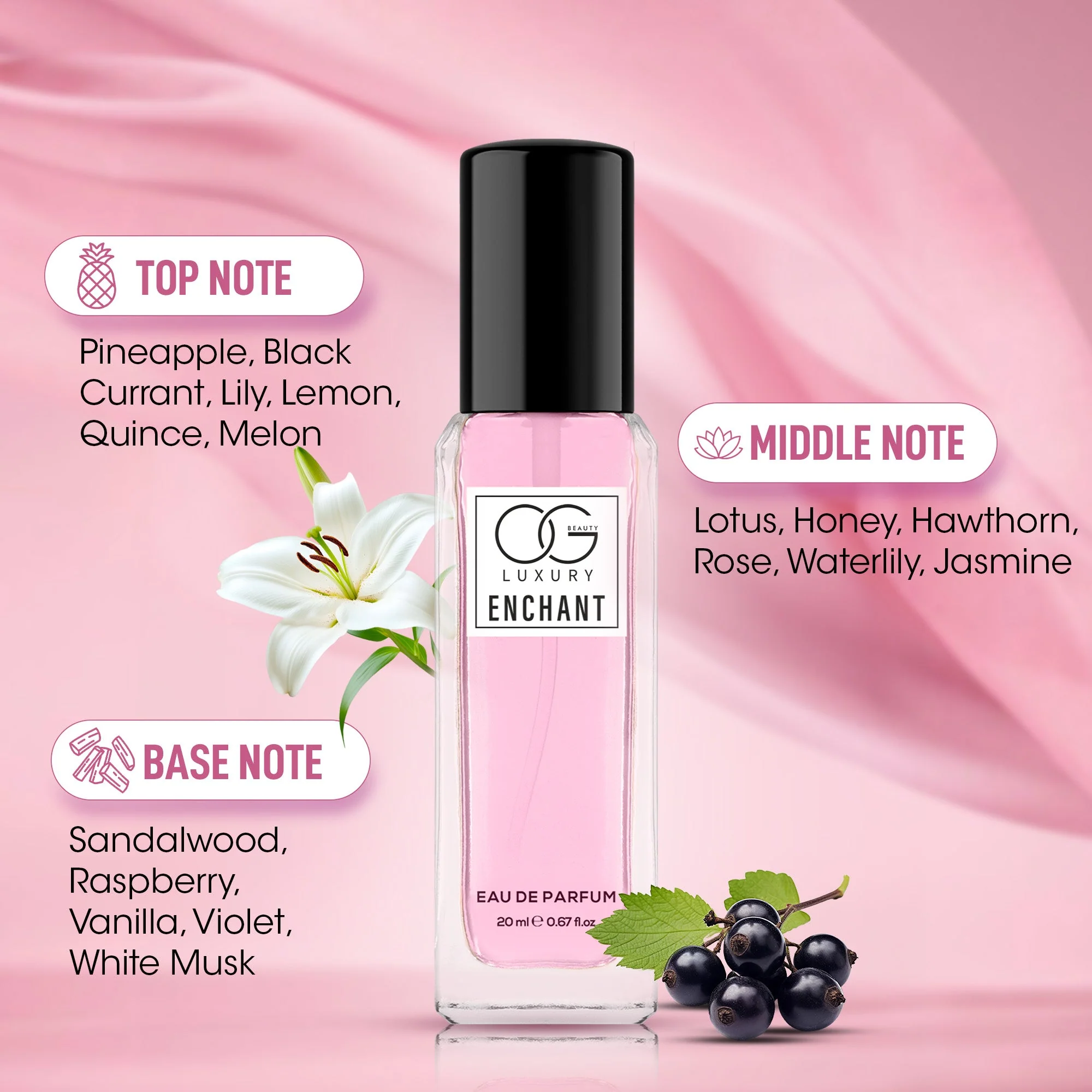 OG Luxury Fragrances Gift Set Pack of 4, 20ml Each - Image 14