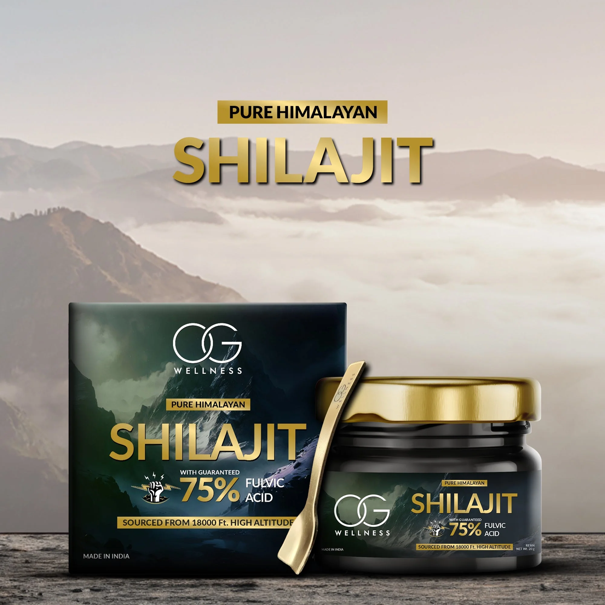 OG Wellness Pure Himalayan Shilajit | Guaranteed 75% Fulvic Acid - 20G - Image 33