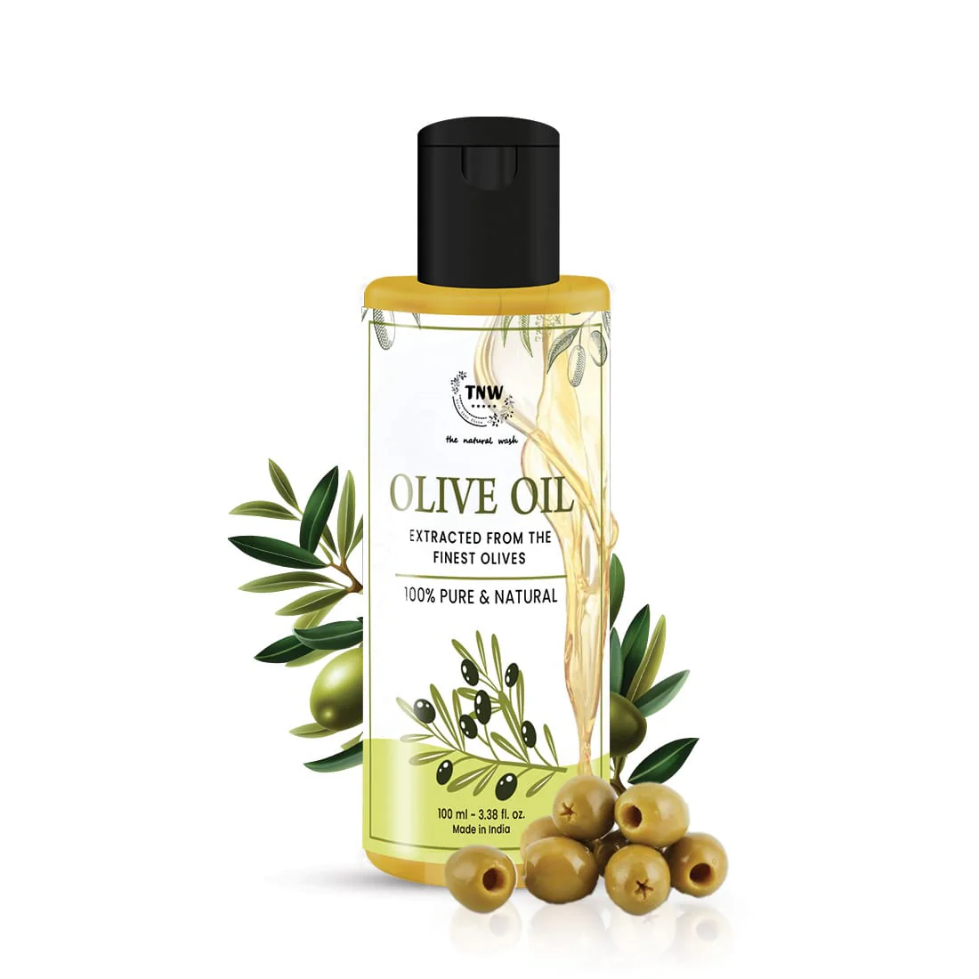 Olive Oil- Non-Sticky & Lightweight for Silky strong hair @ 1 (Exclusive)