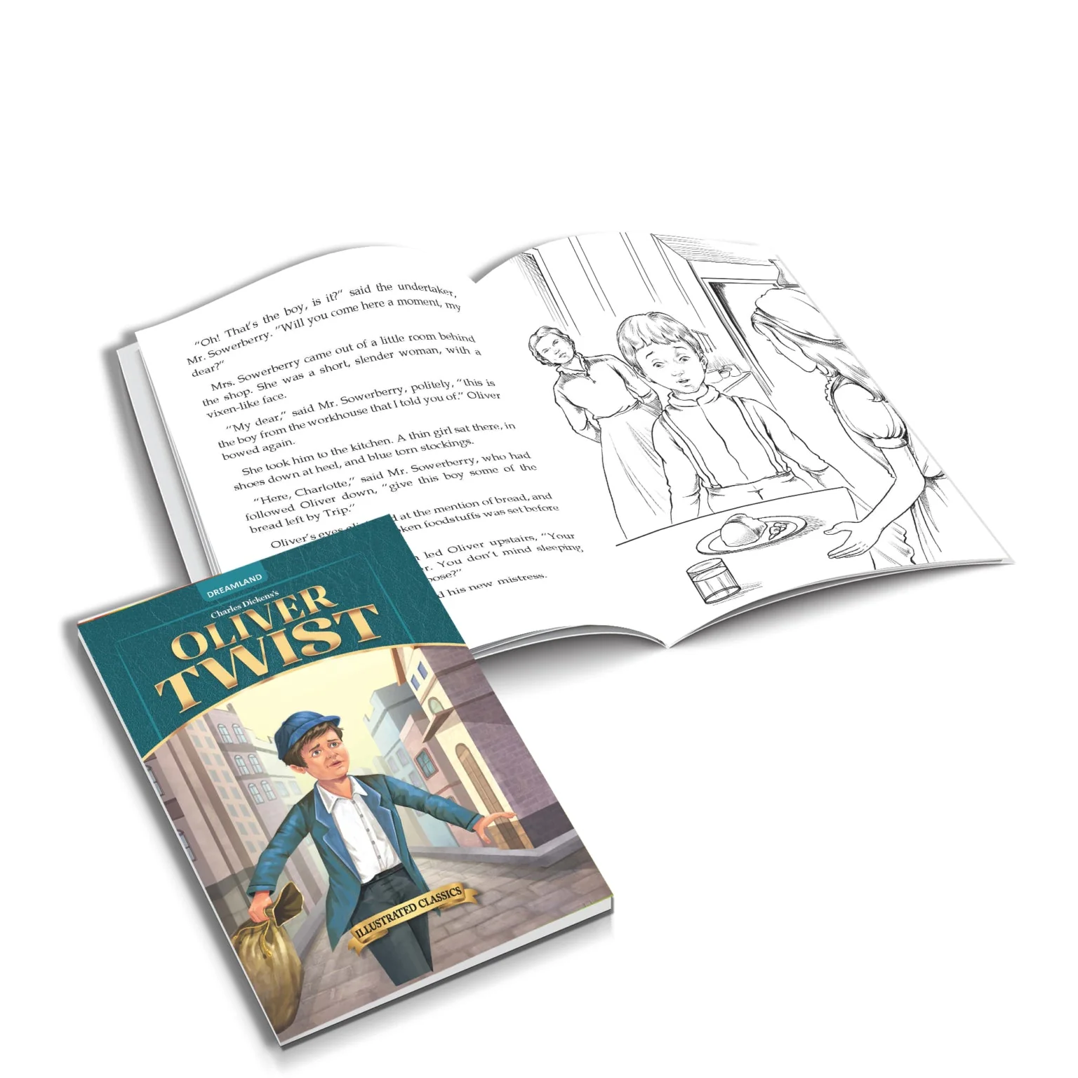 Oliver Twist – Illustrated Abridged Classics for Children with Practice Questions - Image 5