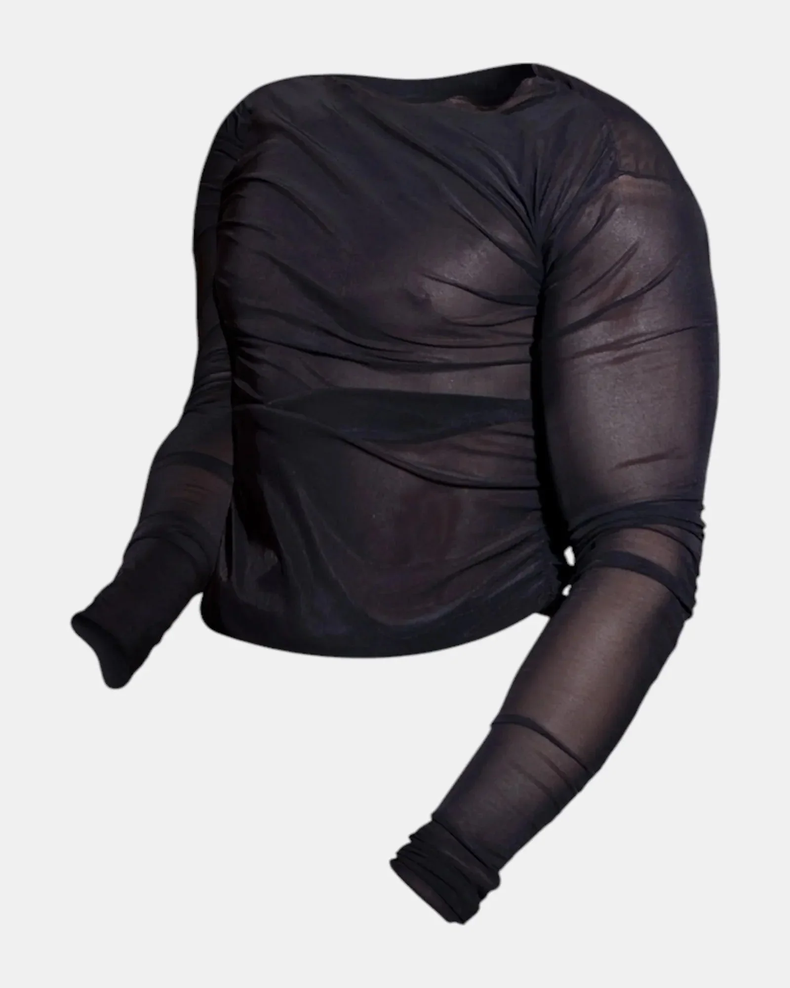 Olokun Wrinkled Full-Sleeve Tee - Image 3