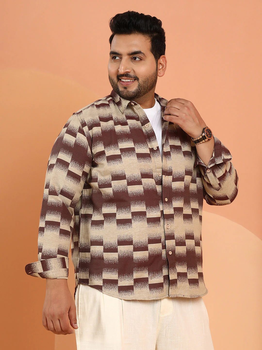 Ombre-Block Shirt - Image 3