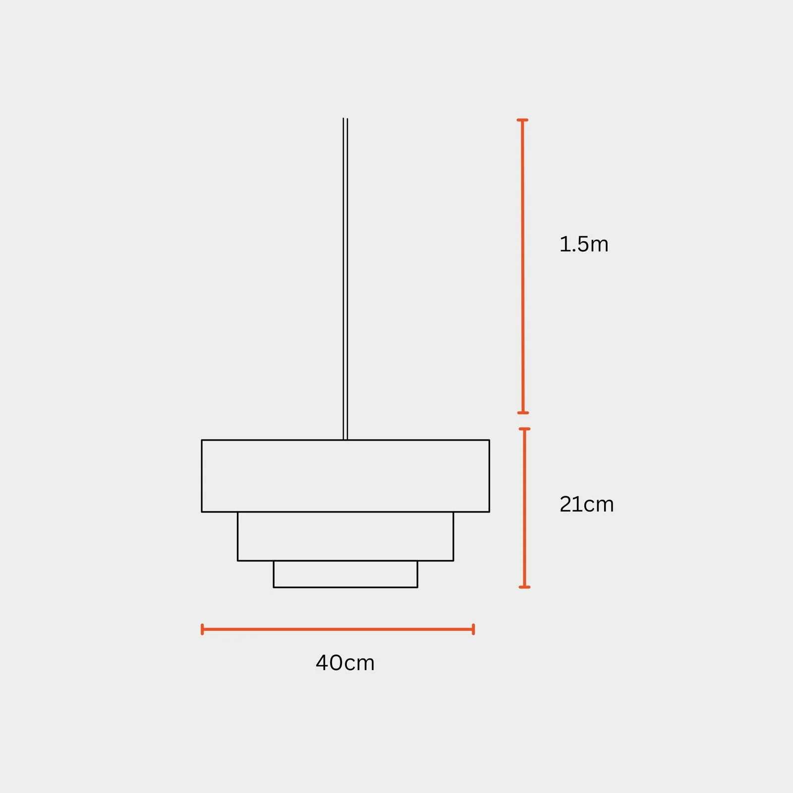 Ombre Pendant Lamp - Image 17