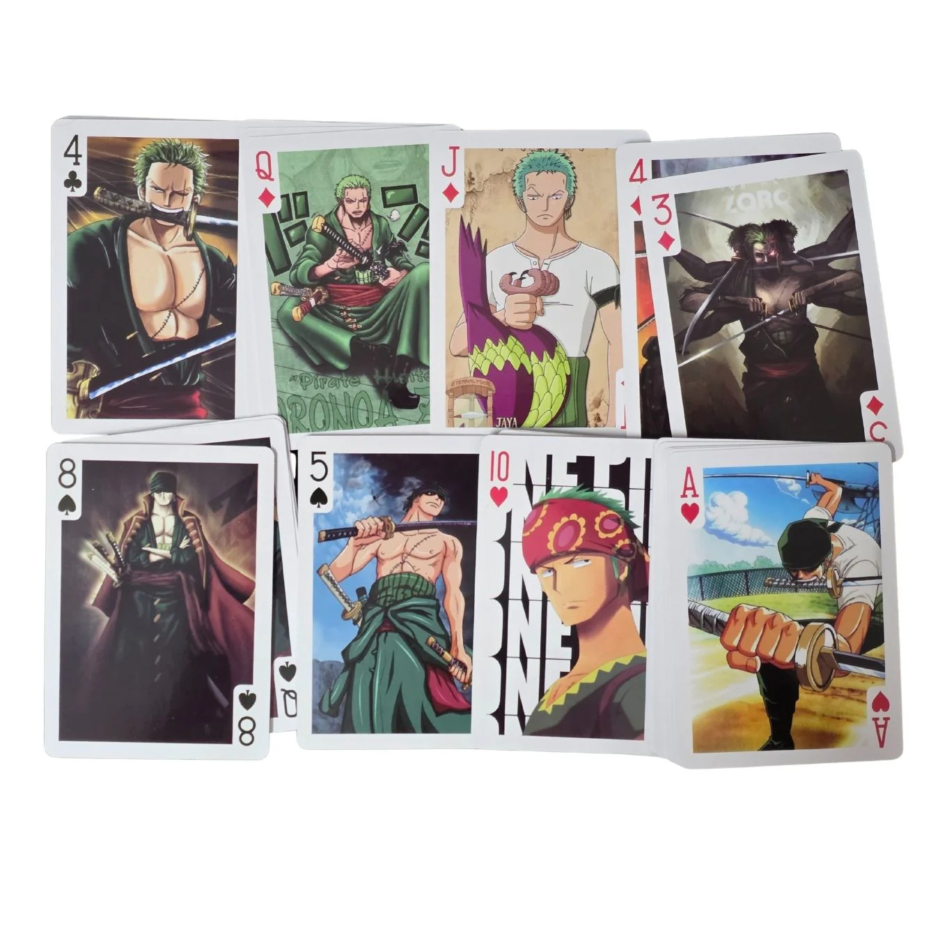 One Piece - Zoro | Playing cards (each card with an unique pic) - Image 3