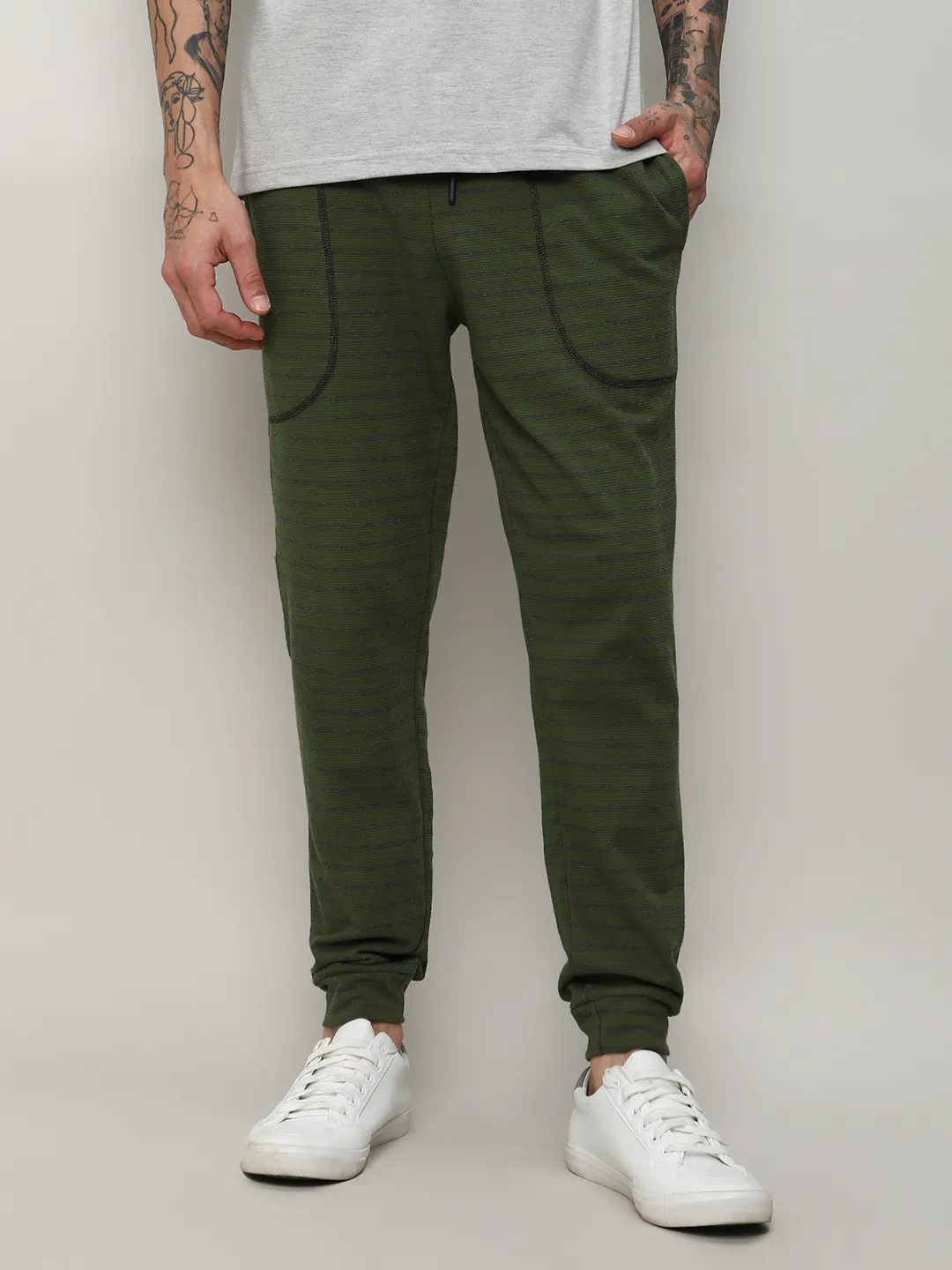 OneKind Striped Trackpants - Image 2