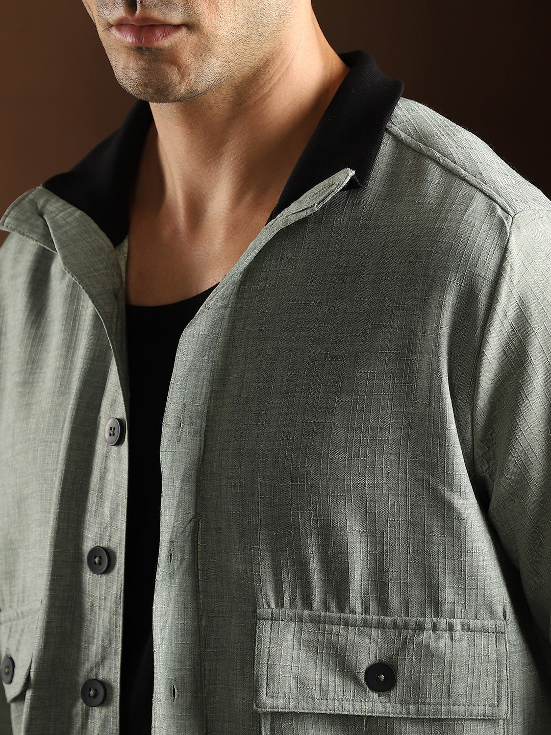 OneKind Tactile-Utility Bomber Jacket - Image 7